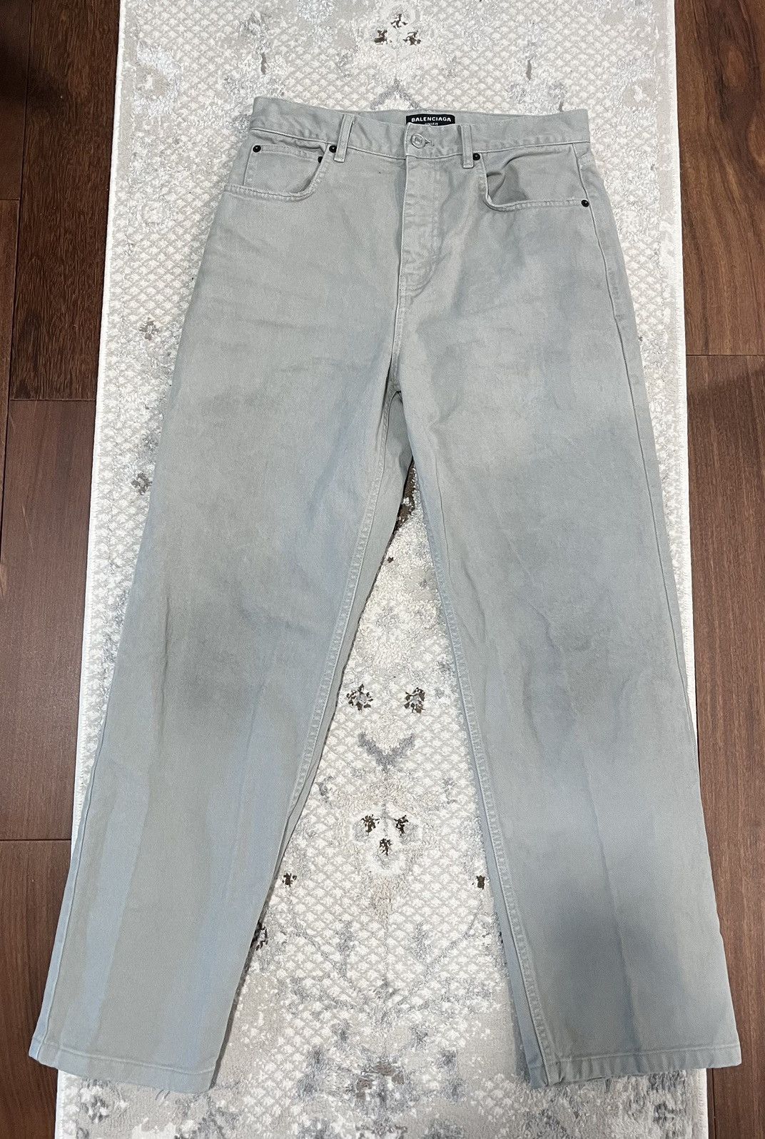 Balenciaga Balenciaga Baggy Jeans Size US 29 - 1 Thumbnail