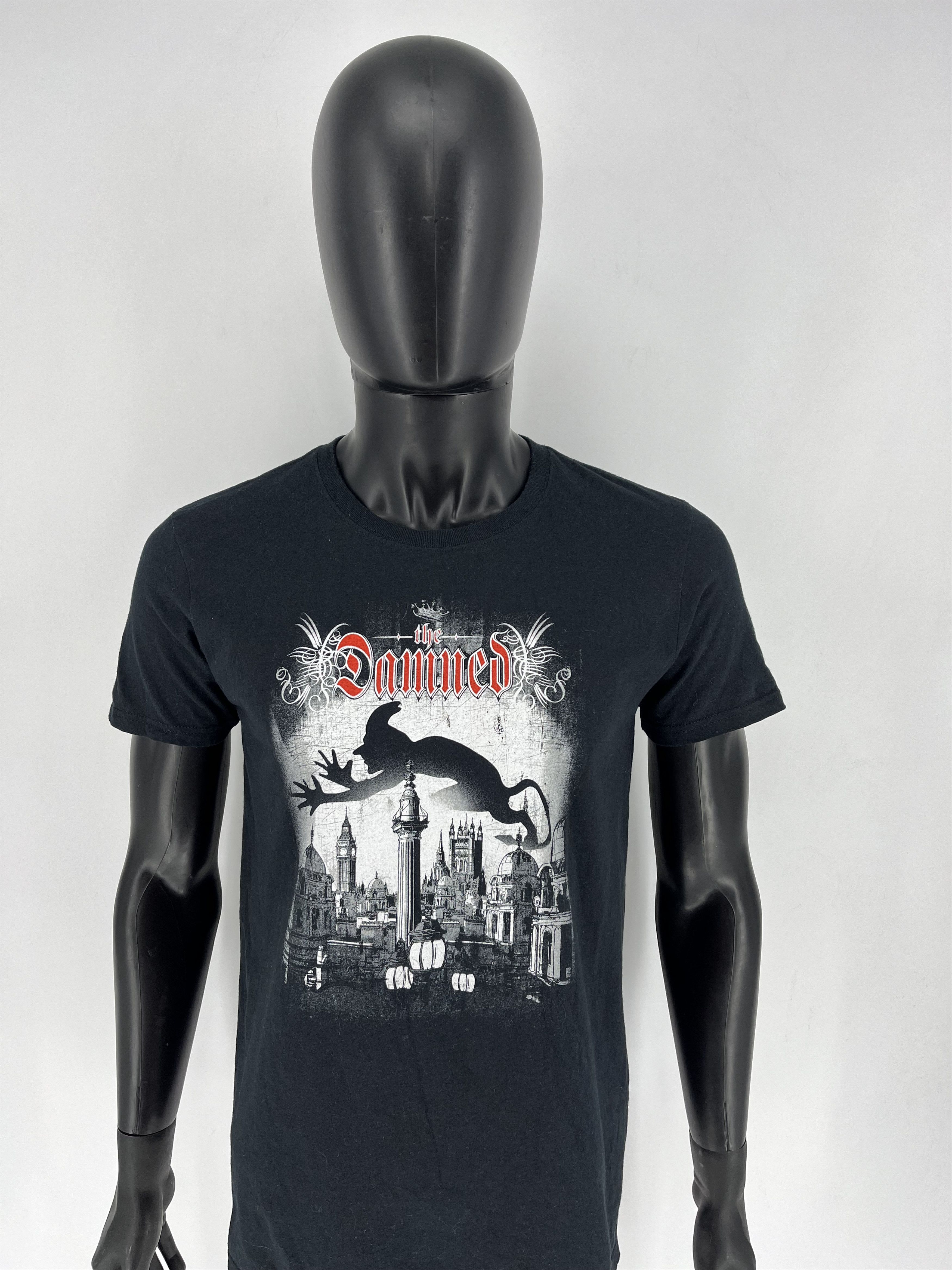Band Tees × Vintage Vintage 90s The DAMNED Punk Rock T-Shirt Rare Retro Hype Y2K Size US M / EU 48-50 / 2 - 5 Thumbnail