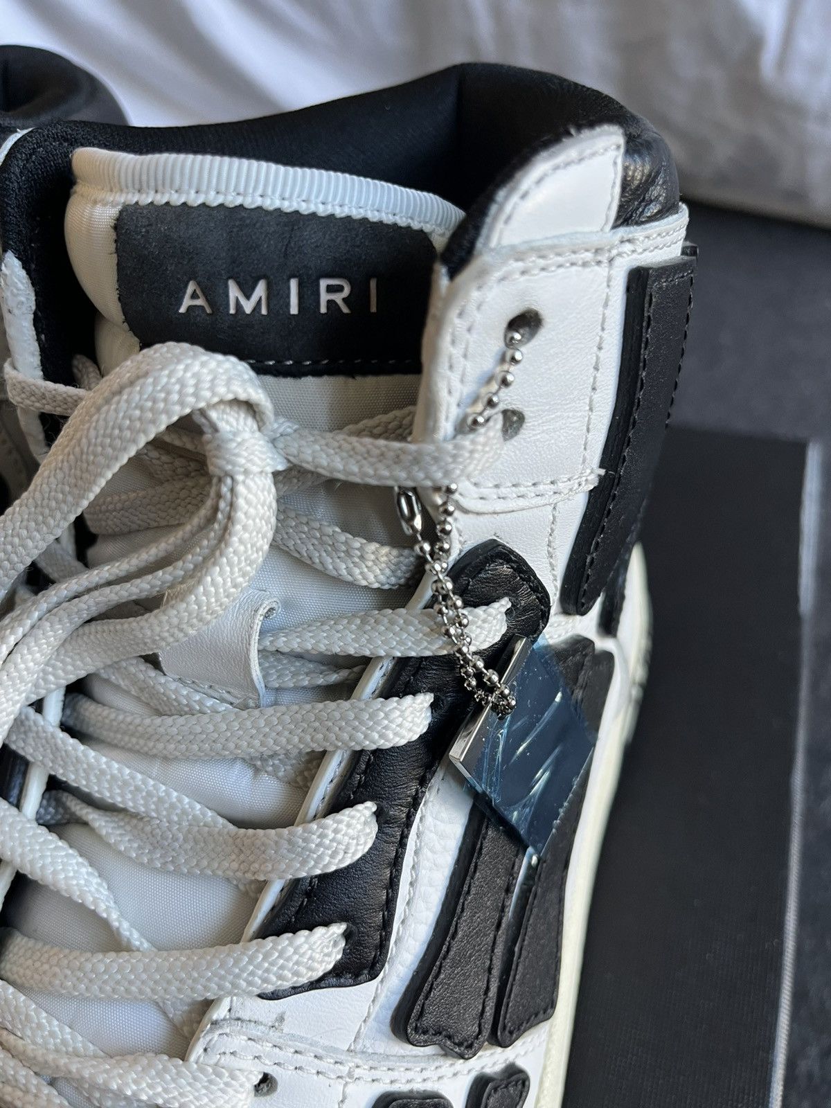 Amiri AMIRI Skel Top Hi Sneaker Skeleton High Top Size US 9 / EU 42 - 7 Thumbnail