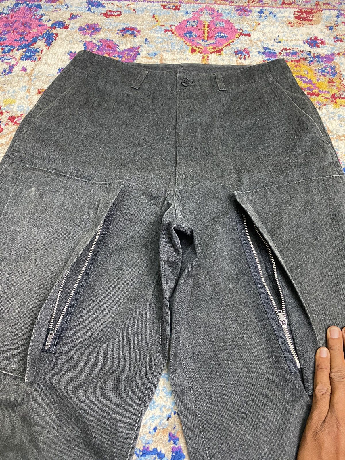 Japanese Brand Comme Ca Du Mode 8 pocket cargo pants Japanese Brand Size US 29 - 3 Thumbnail