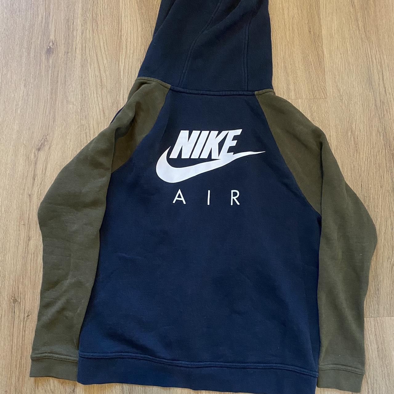 Nike Black and green Nike zip up hoodie Sportwear Size US M / EU 48-50 / 2 - 2 Thumbnail