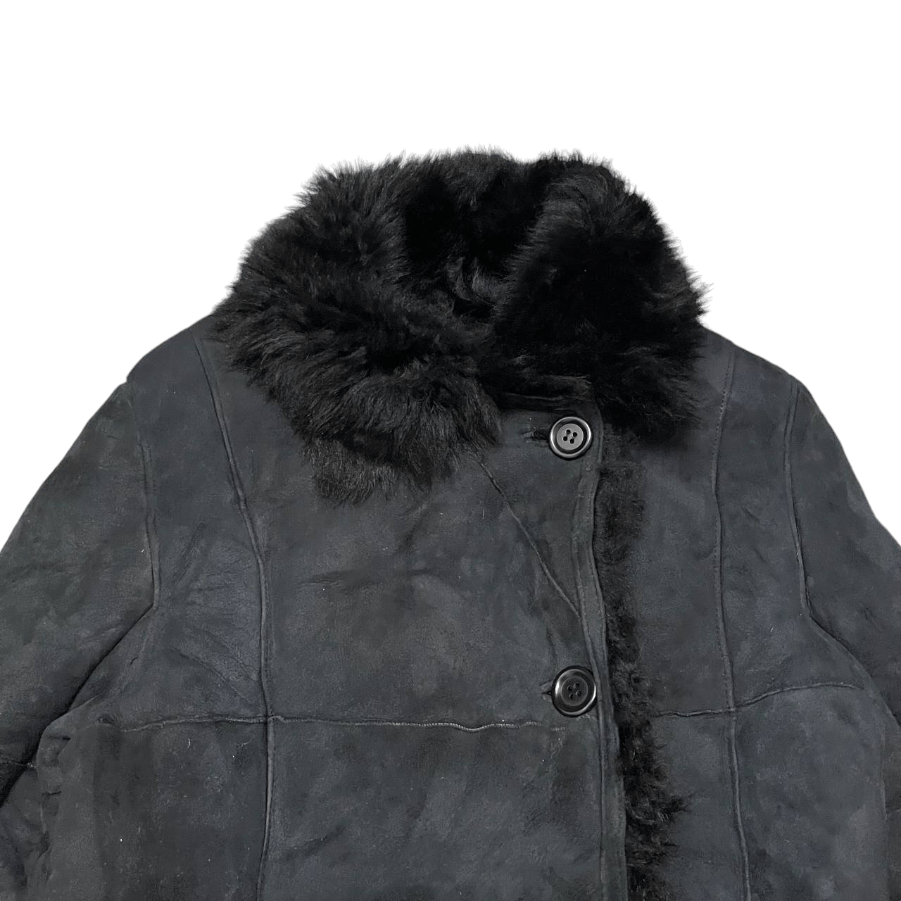 14th Addiction Vintage Ozoc Fur Leather Jacket ifsixwasnine lgb kmrii Size US M / EU 48-50 / 2 - 2 Thumbnail