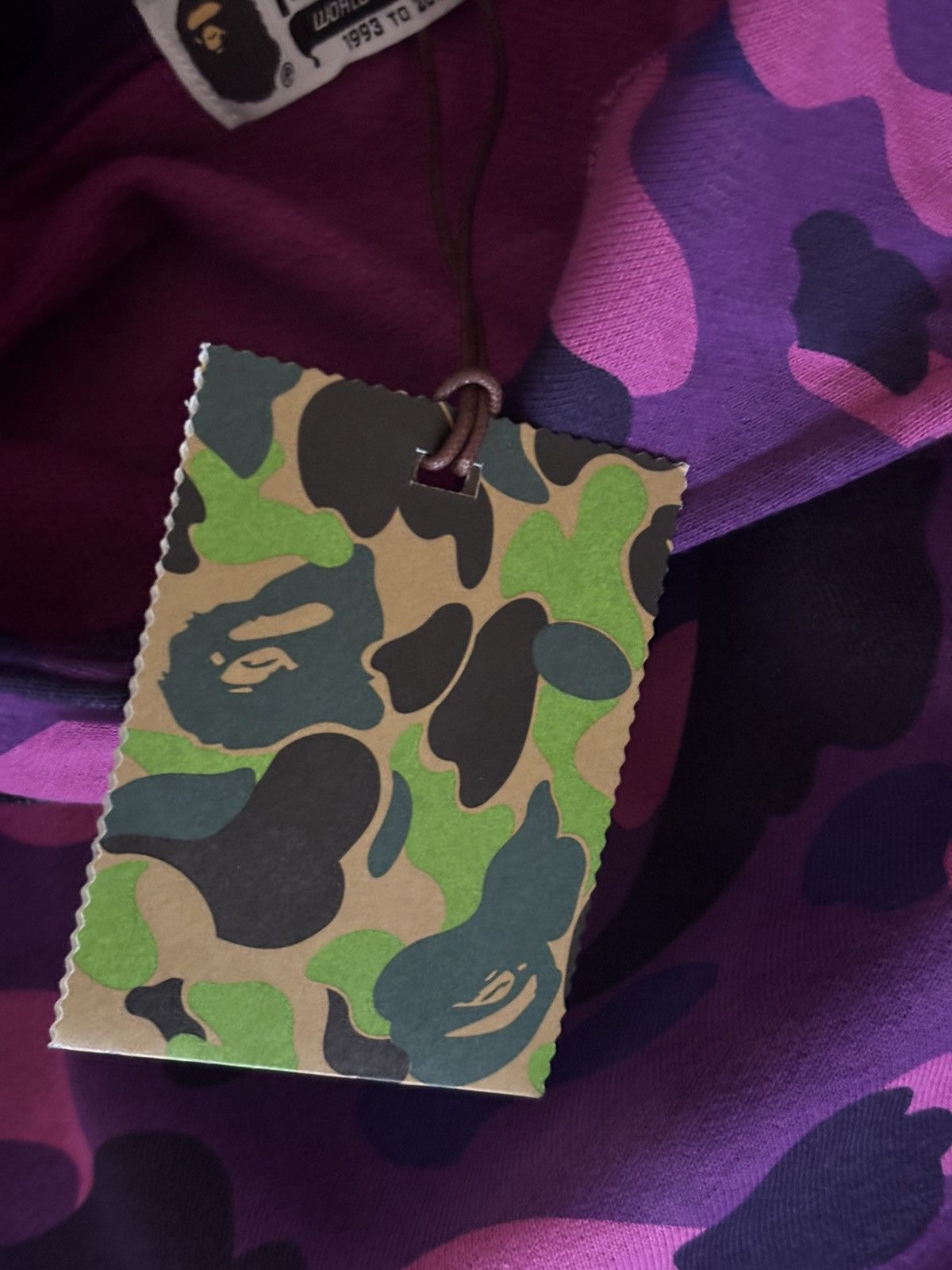 Bape Auth ape bape color camo 2nd shark pullover hoodie L new Size US L / EU 52-54 / 3 - 6 Thumbnail