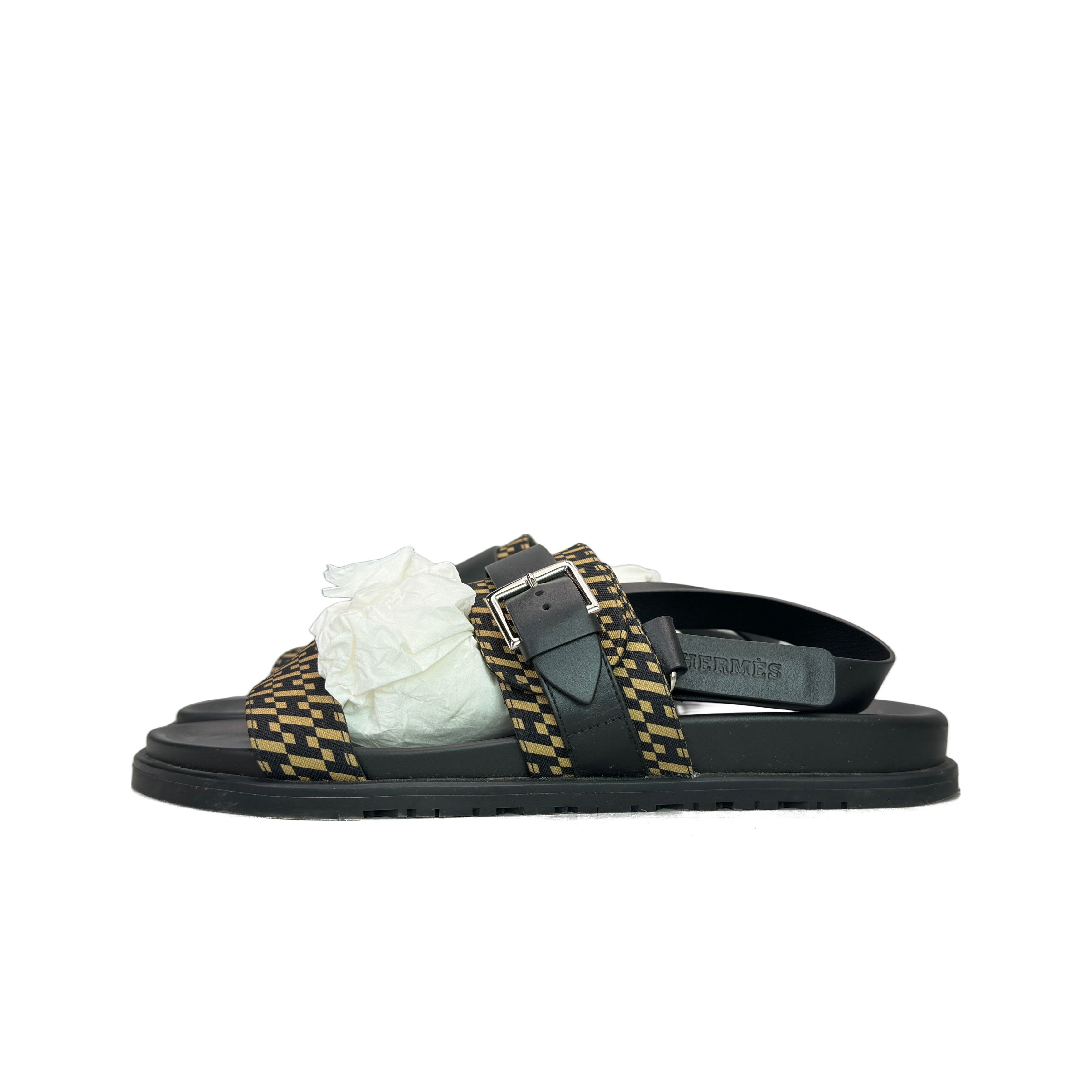 Hermes Hermes Chypre Sandals Size US 11 / EU 44 Size US 11 / EU 44 - 1 Thumbnail