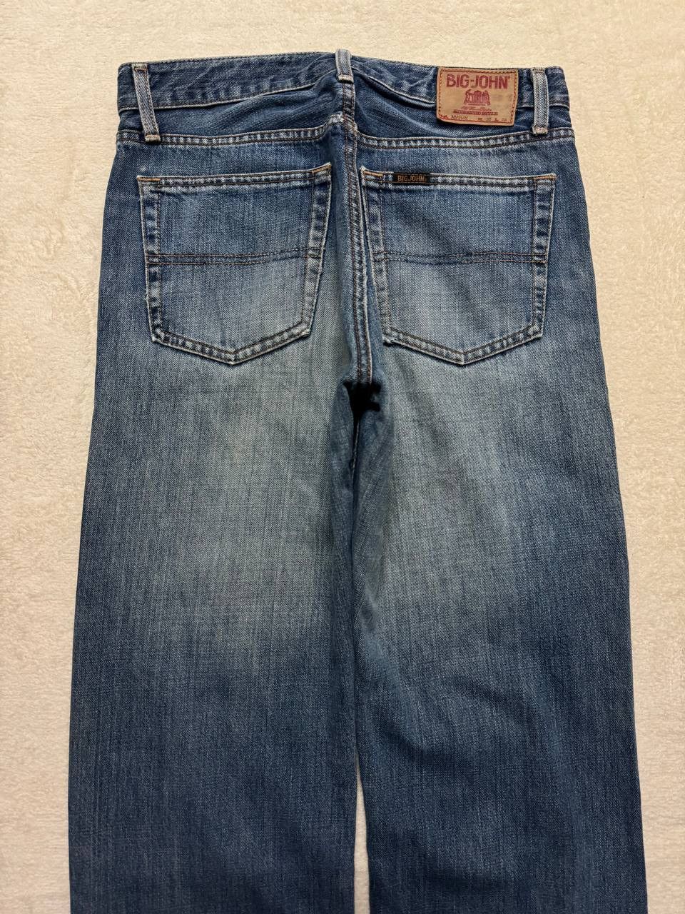 Vintage SICK 90s Big John Distressed Thrashed Faded Baggy Jeans Size US 29 - 14 Thumbnail
