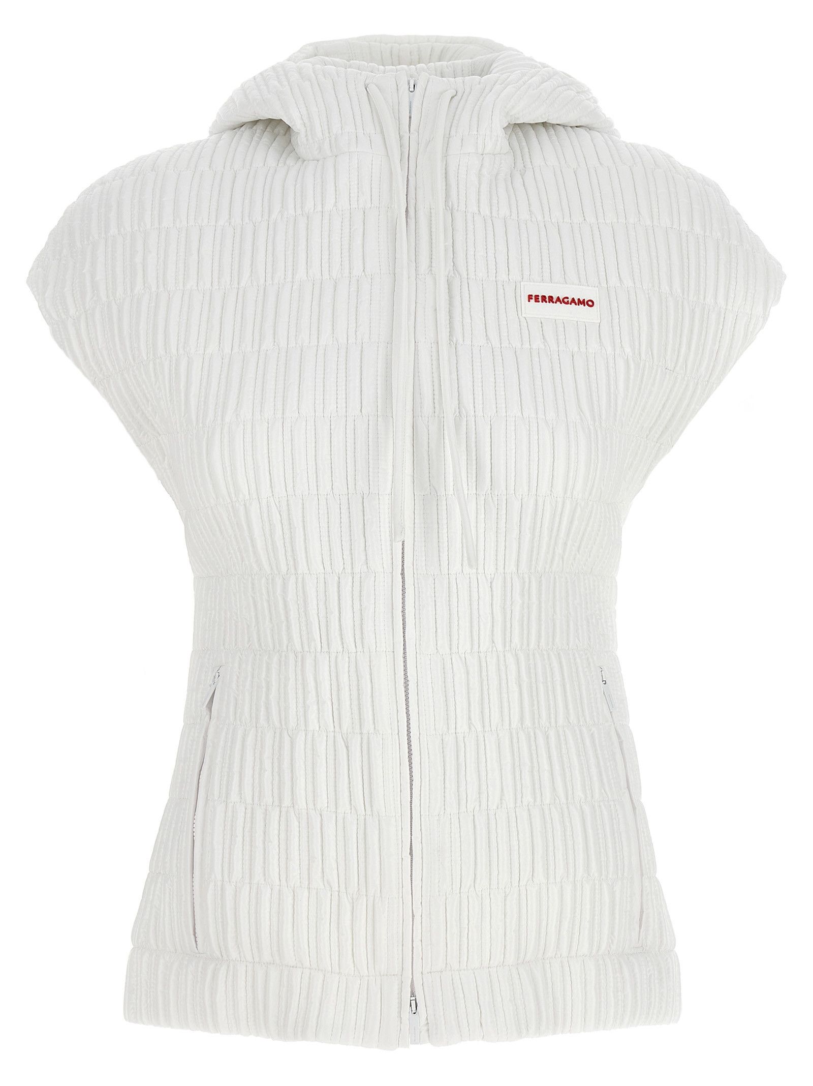 Salvatore Ferragamo Hooded Vest Size M / US 6-8 / IT 42-44 - 1 Thumbnail