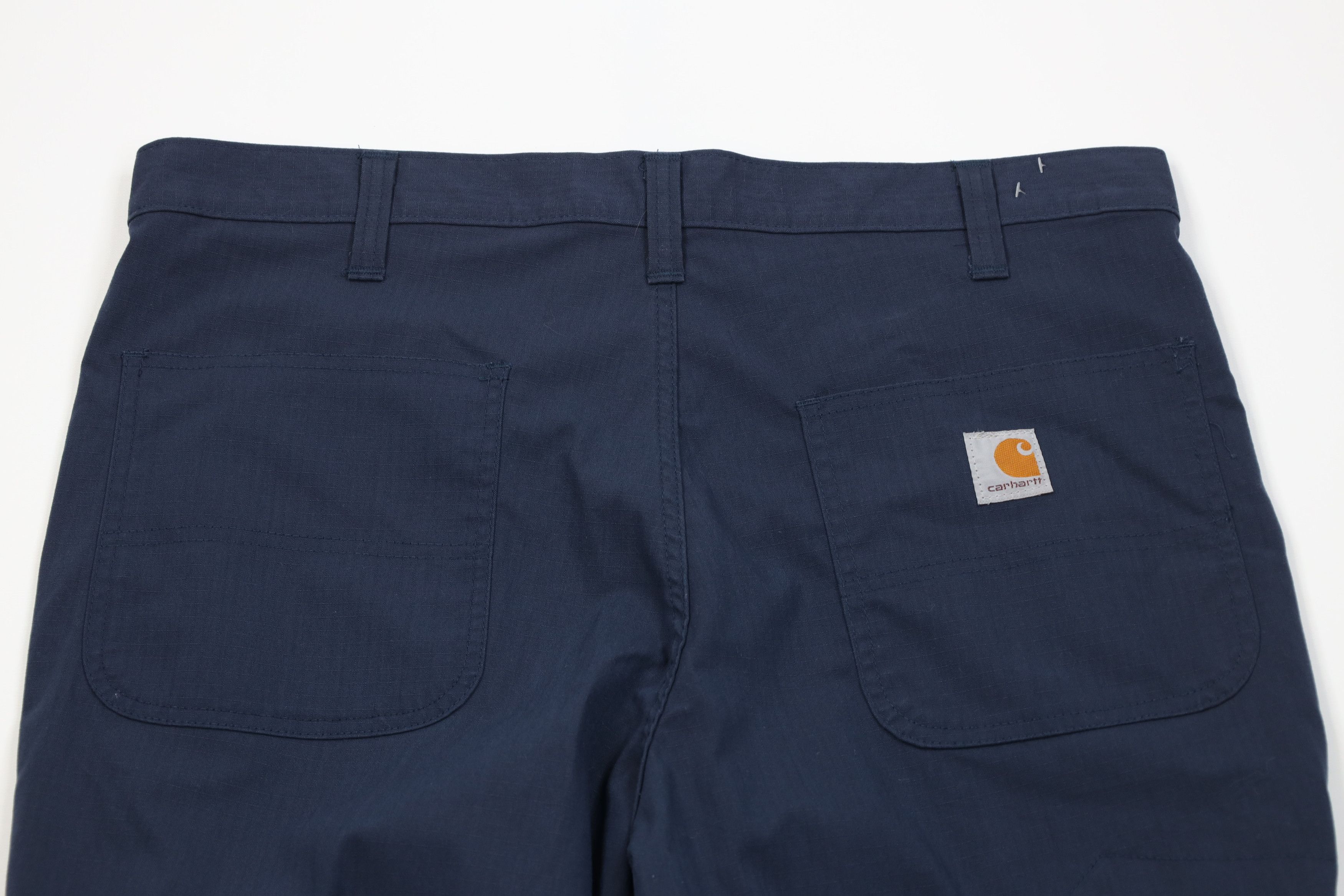 Carhartt Vintage Y2K Carhartt Fit Wide Leg Dungaree Pants Blue Size US 34 / EU 50 - 11 Thumbnail