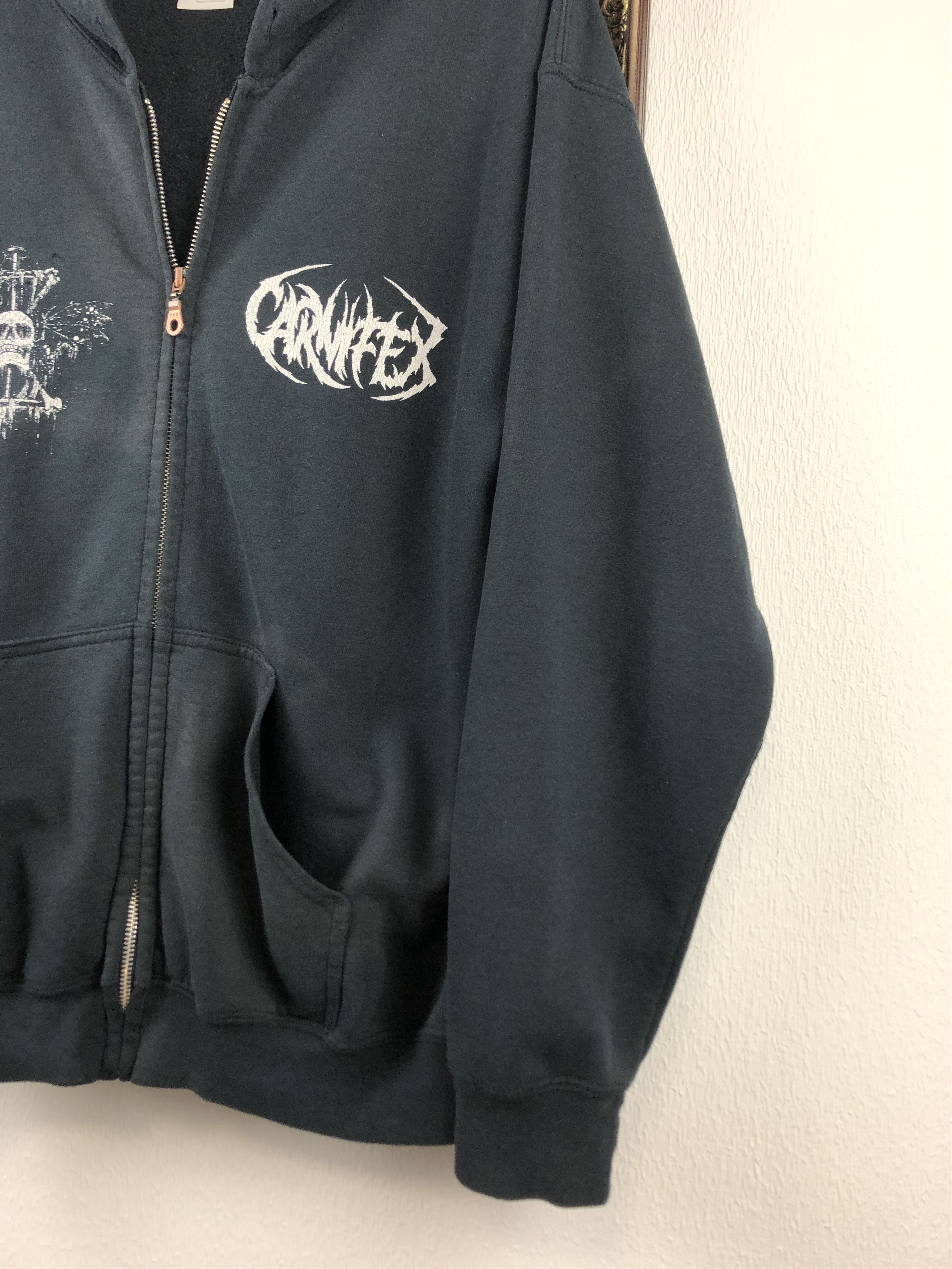 Band Tees Vintage Carnifex Hoodie Band Black Metal Graphic Grindcore Size US M / EU 48-50 / 2 - 11 Thumbnail