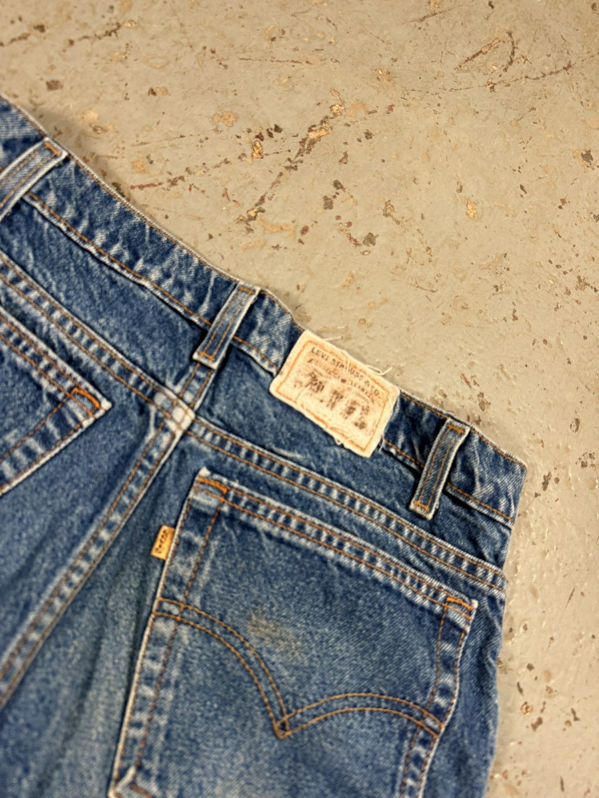 Levi's Vintage Gold Tag Distressed Levis Denim Size US 30 / EU 46 - 4 Thumbnail