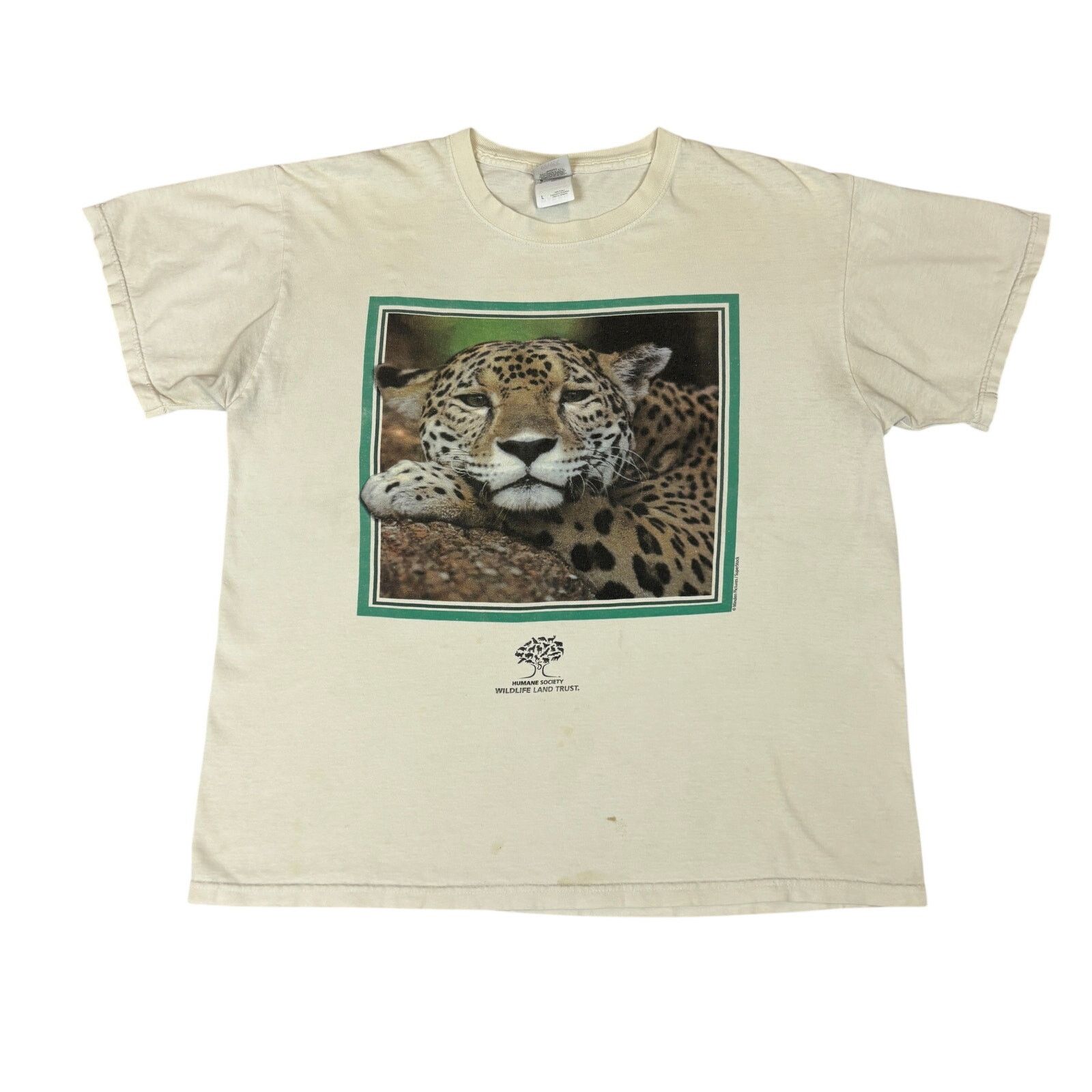 Vintage Vintage Humane Society Cheetah T Shirt Women's Large Animal Size US L / EU 52-54 / 3 - 1 Thumbnail