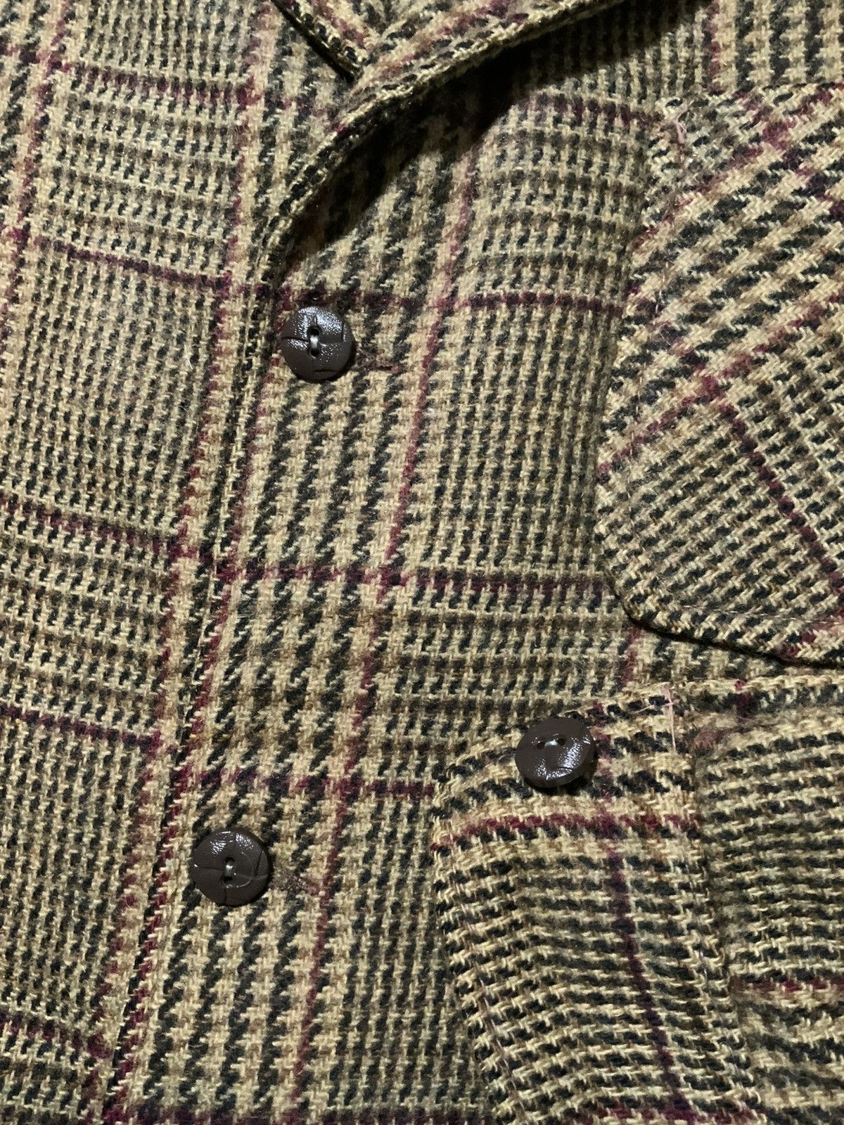 Vintage Vintage Mt. Jefferson Woolens Oregon Houndstooth Wool Jacket Size US S / EU 44-46 / 1 - 6 Thumbnail