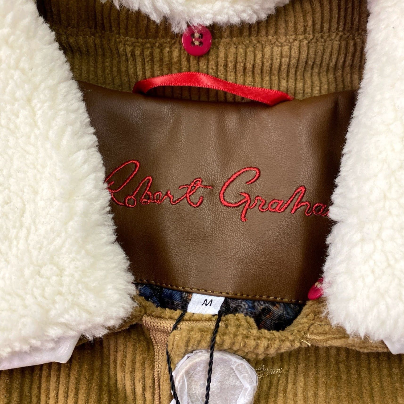 Robert Graham Robert Graham Men’s Medium Corduroy Sherpa Jacket Heritage Workwear Luxe NEW NWT Size US M / EU 48-50 / 2 - 3 Thumbnail