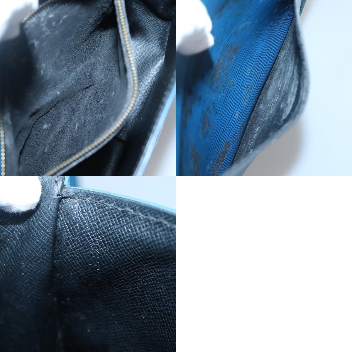 Louis Vuitton LOUIS VUITTON Epi Saint Cloud GM Shoulder Bag Toledo Blue Size ONE SIZE - 13 Thumbnail