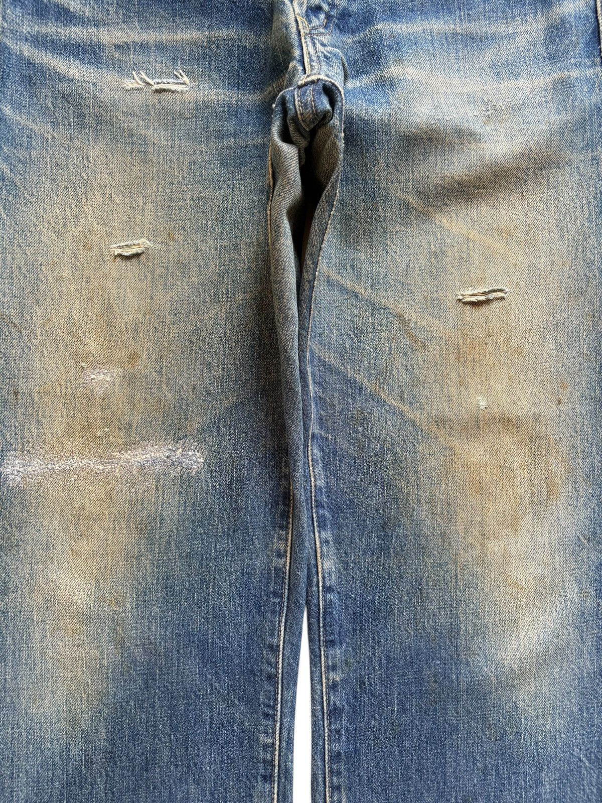 Levi's Vintage 80s Levis 503BXX Big E Selvedge Mud Wash Loose Jean Size US 30 / EU 46 - 5 Thumbnail