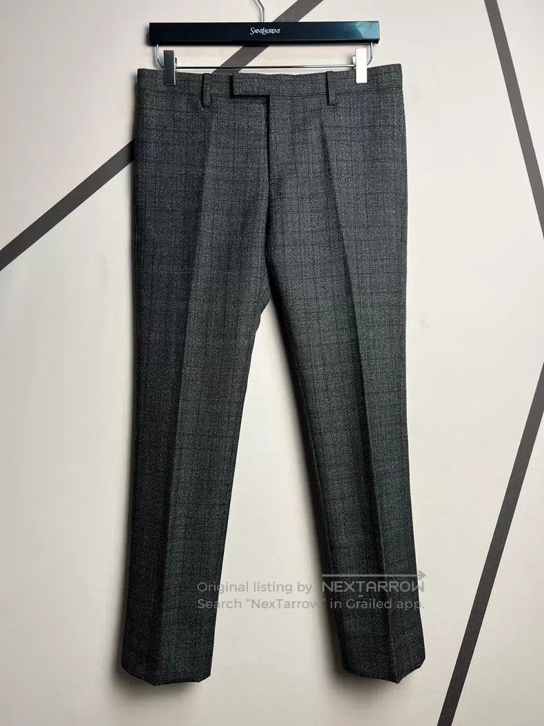 Saint Laurent Paris Saint Laurent Paris Gray Prince of Wales Check Wool Suit a Size US S / EU 44-46 / 1 - 5 Thumbnail