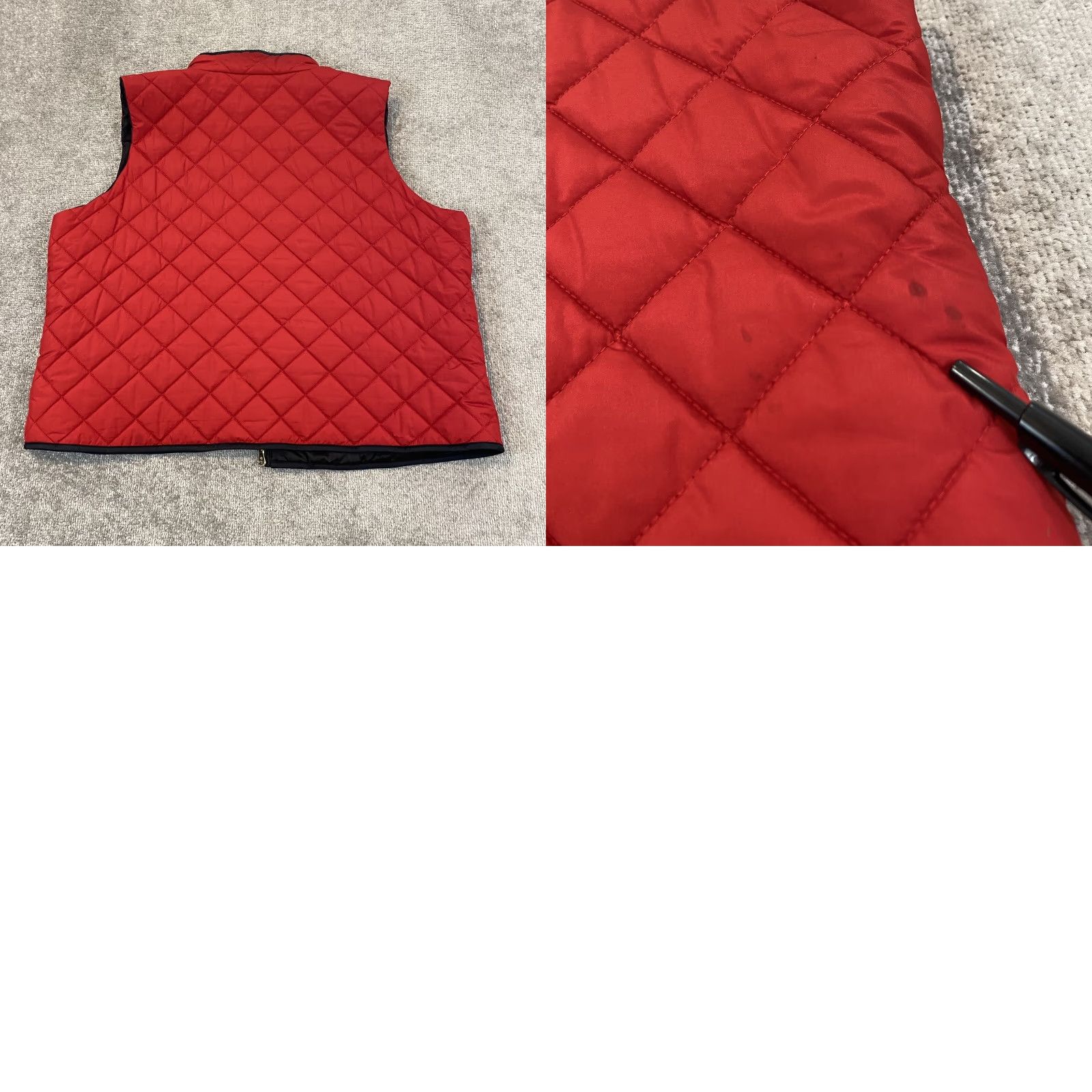 Ralph Lauren Lauren Ralph Lauren Vest 3X Black Red Equestrian Reversible Puffer RARE Womens Size XXL / US 16-18 / IT 52-54 - 11 Thumbnail