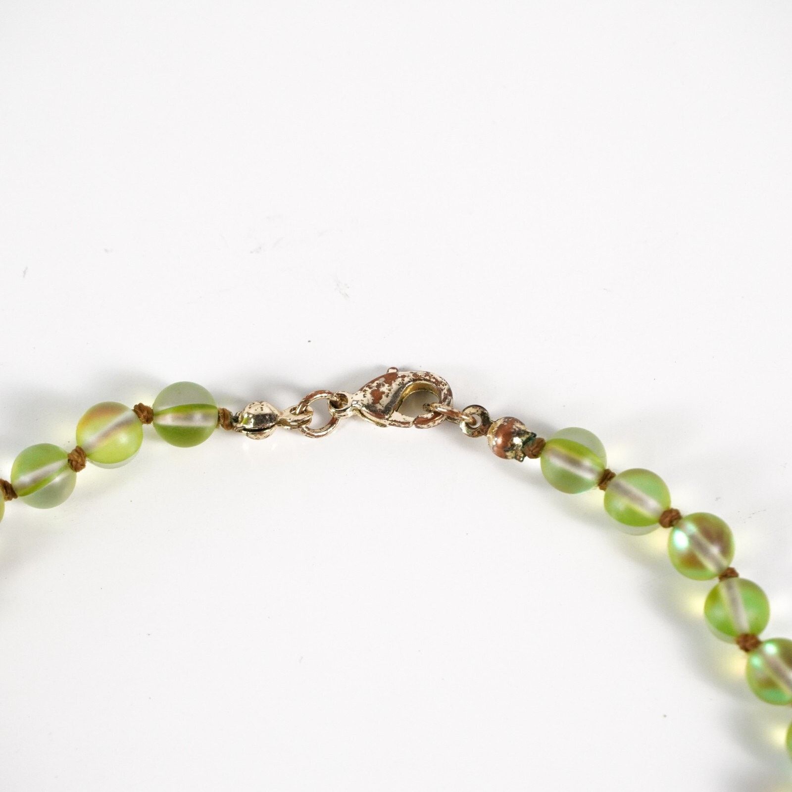 Other Green Holo Bead Holographic Beaded Gemstone Bracelet Jewelry Size ONE SIZE - 4 Thumbnail