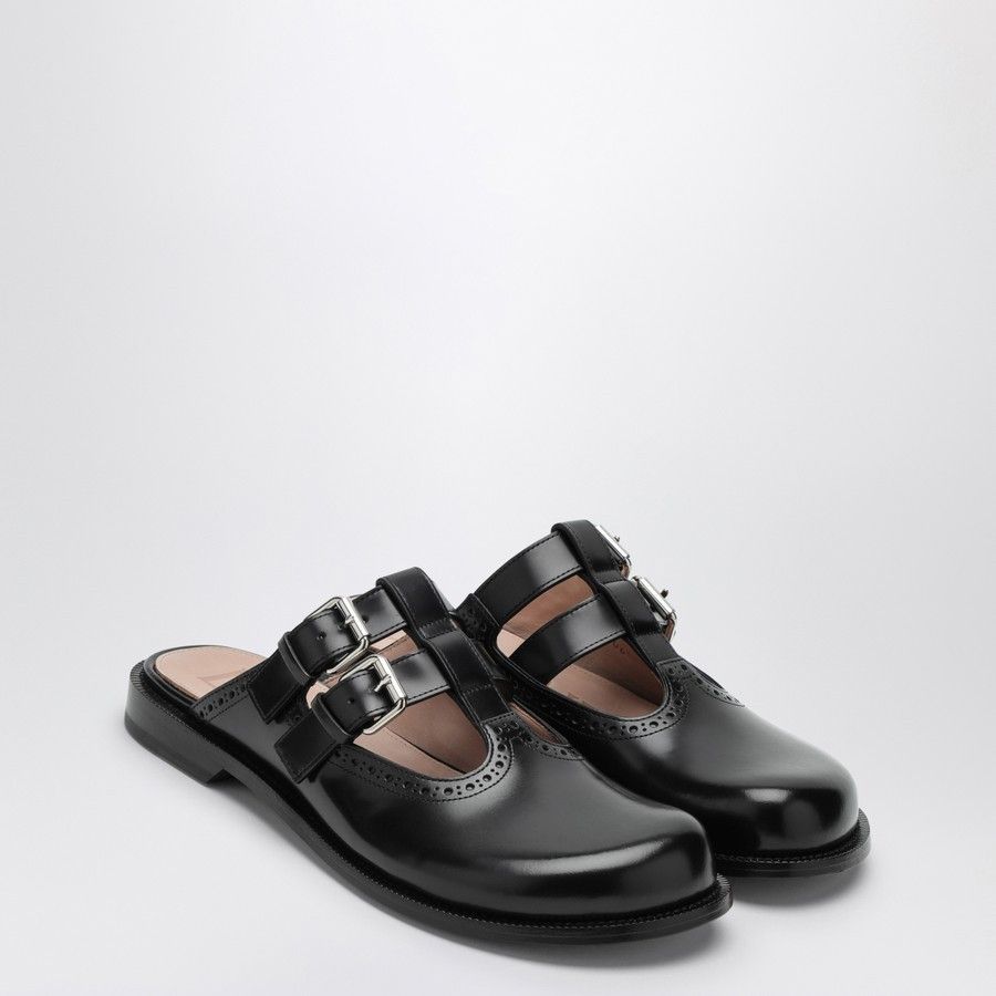 Loewe o1d2blof0824 Campo Mary Jane Sabot in Black Size US 10 / IT 40 - 2 Thumbnail