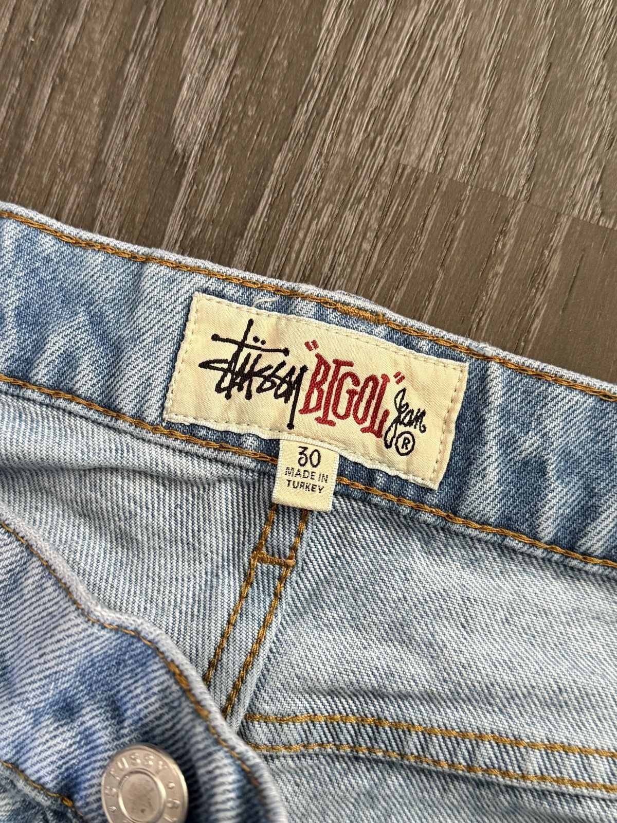 Stussy Double S Jeans Size US 30 / EU 46 - 3 Thumbnail