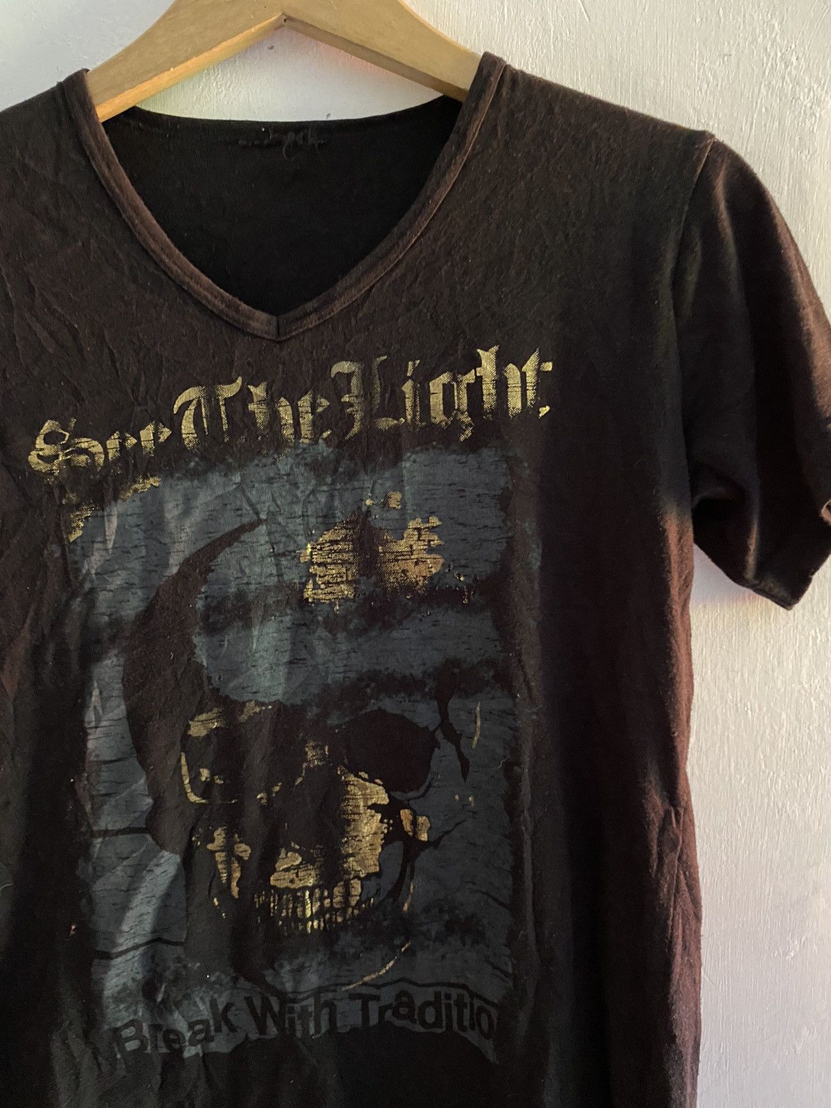 Beauty Beast × If Six Was Nine × Le Grande Bleu (L.G.B.) Vintage gothic dark skull tshirt Size US M / EU 48-50 / 2 - 2 Thumbnail