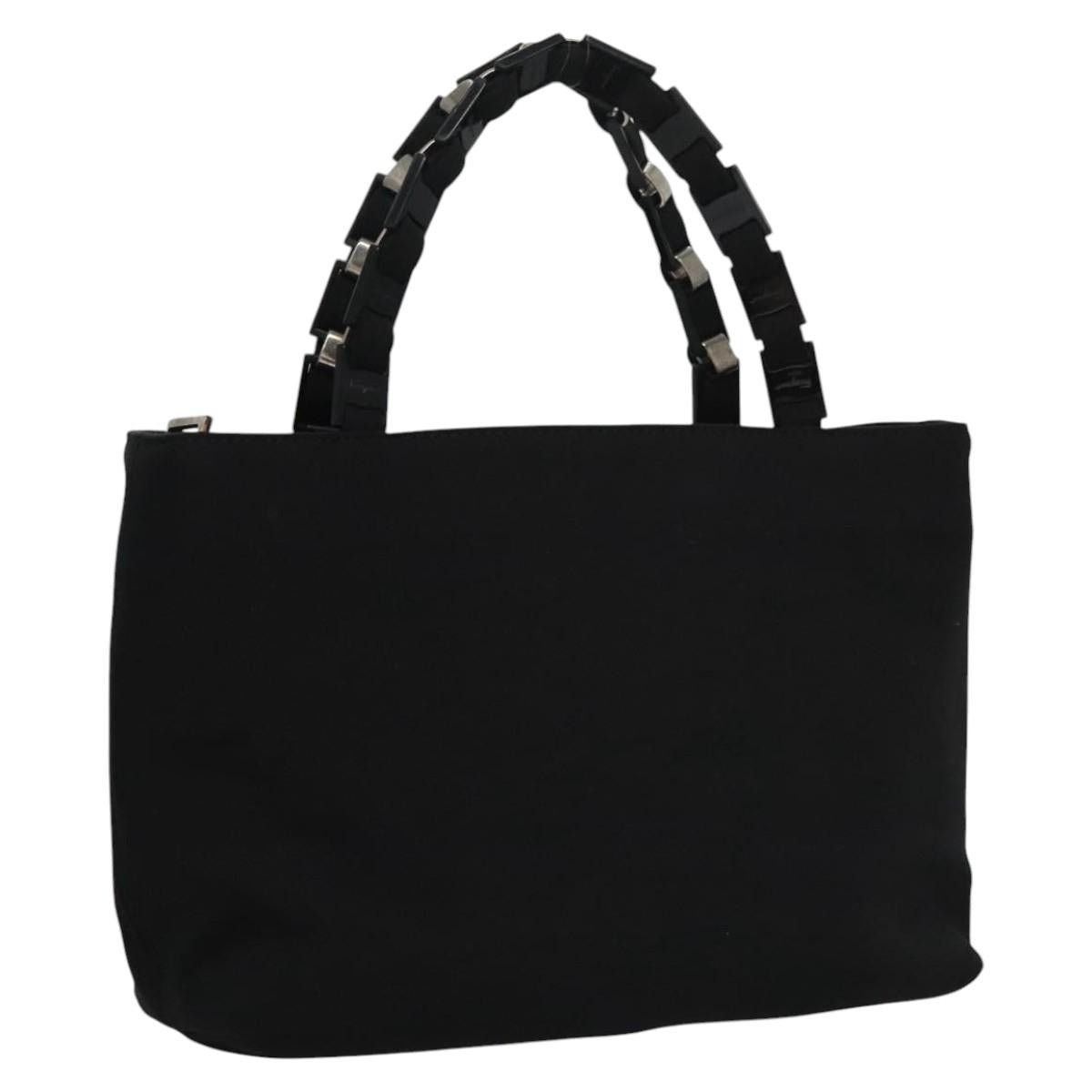 Salvatore Ferragamo Salvatore Ferragamo Hand Bag Nylon Black Size ONE SIZE - 1 Thumbnail
