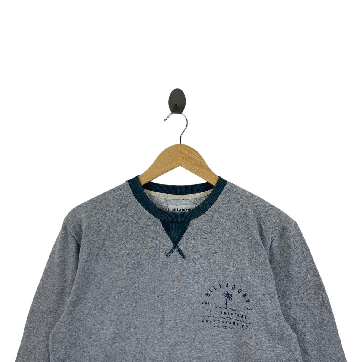 Billabong Vintage BILLABONG BOARDSHORT Est 1973 Surf Brand Sweatshirt Size US S / EU 44-46 / 1 - 2 Thumbnail