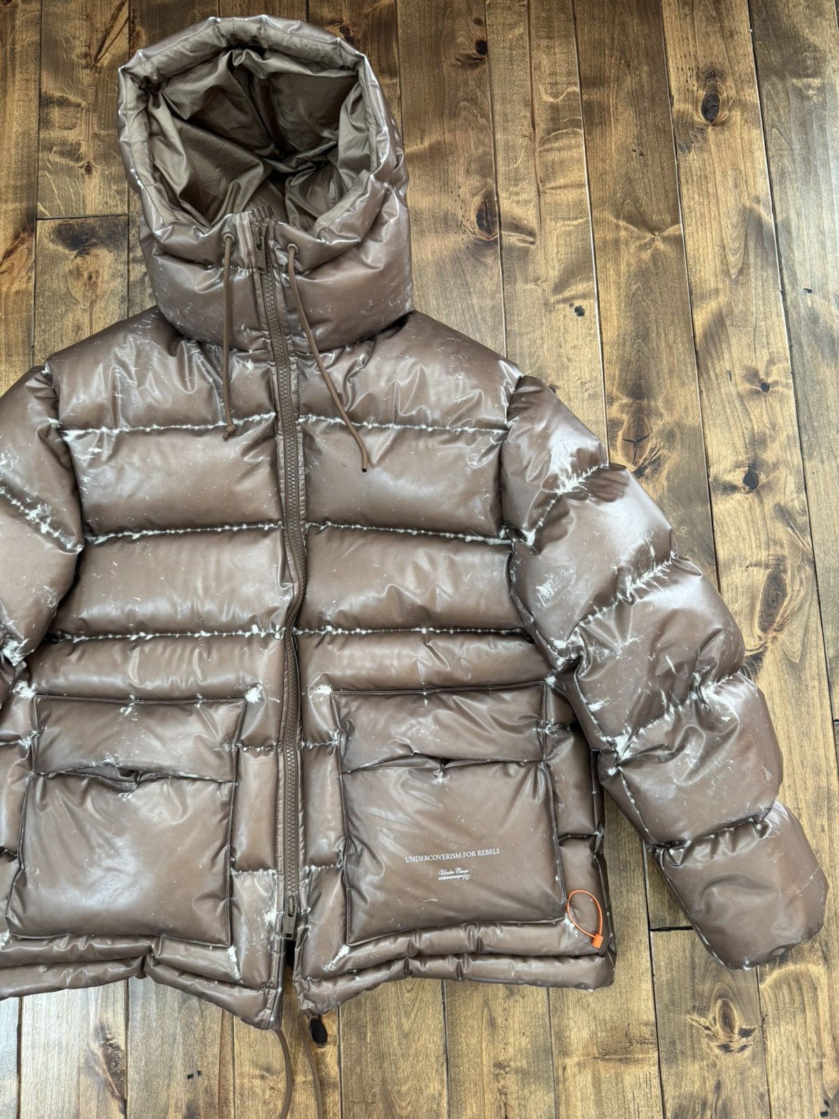 Undercover Undercover Semi Transparent Hooded Puffer Size US L / EU 52-54 / 3 - 4 Thumbnail