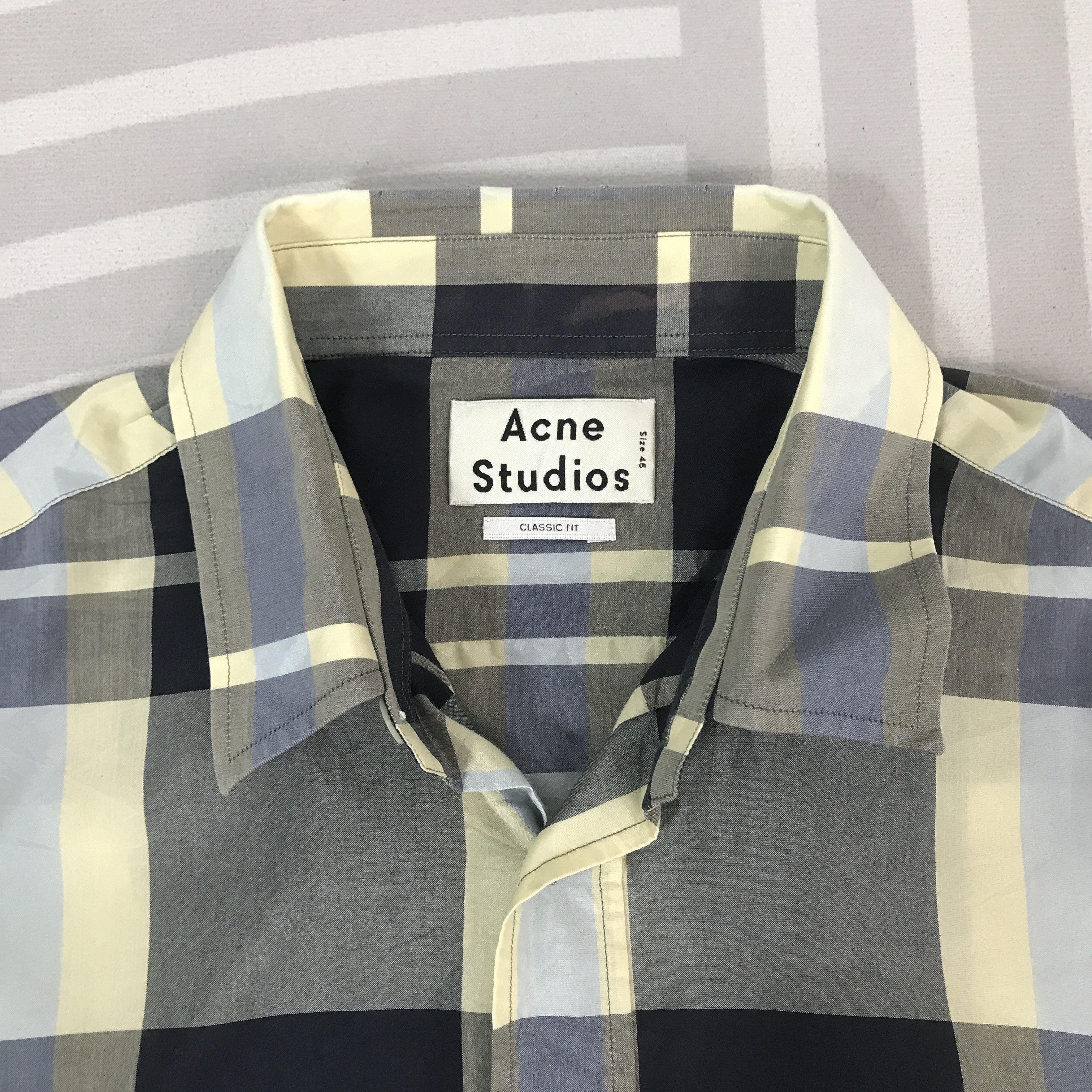 Acne Studios Vintage Acne Studios tartan design T-Shirt K44B59 Size US M / EU 48-50 / 2 - 8 Thumbnail