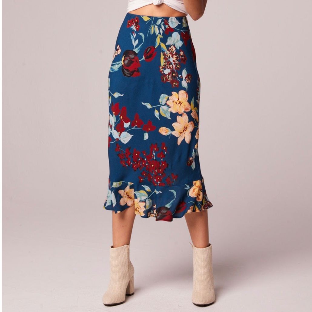 Other NWT Band of the Free Pisa Floral Slip Skirt Sz S [4-6] Size 25" / US 0 / IT 36 - 3 Thumbnail