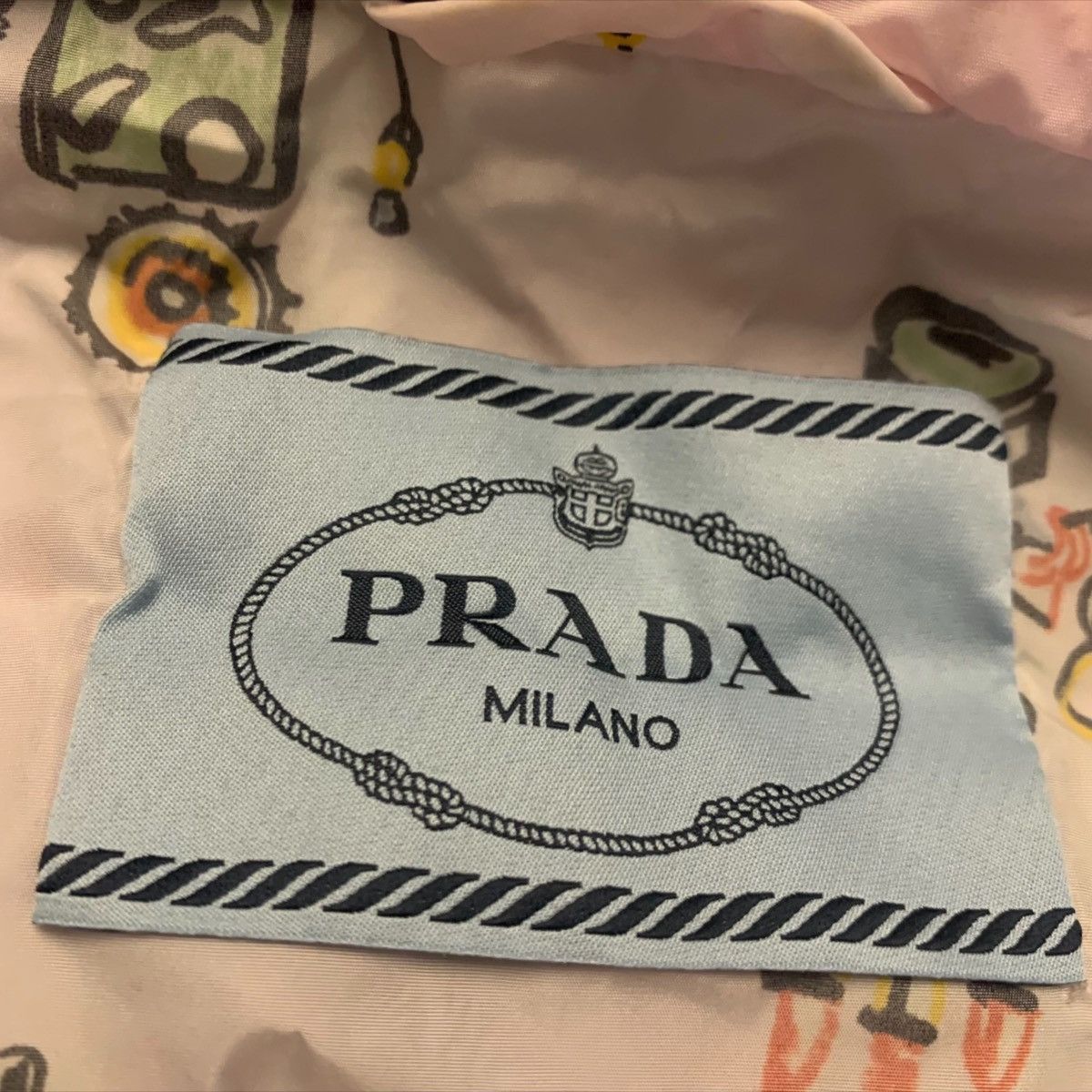 Prada PRADA Robot printed shell hooded oversized jacket Size US XS / EU 42 / 0 - 5 Thumbnail