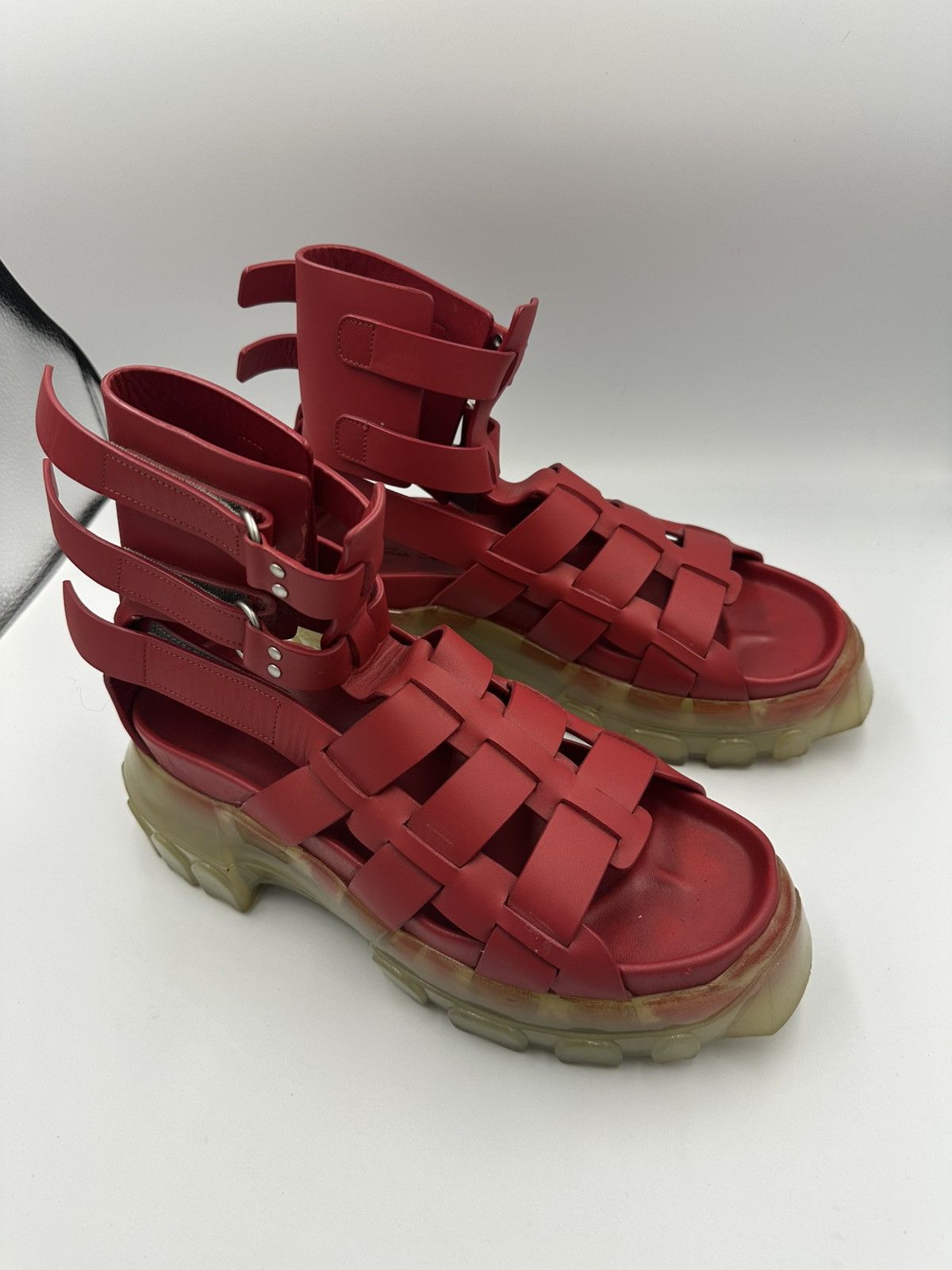 Rick Owens Rick Owens Gladiator Sandals Size US 9.5 / IT 39.5 - 7 Thumbnail