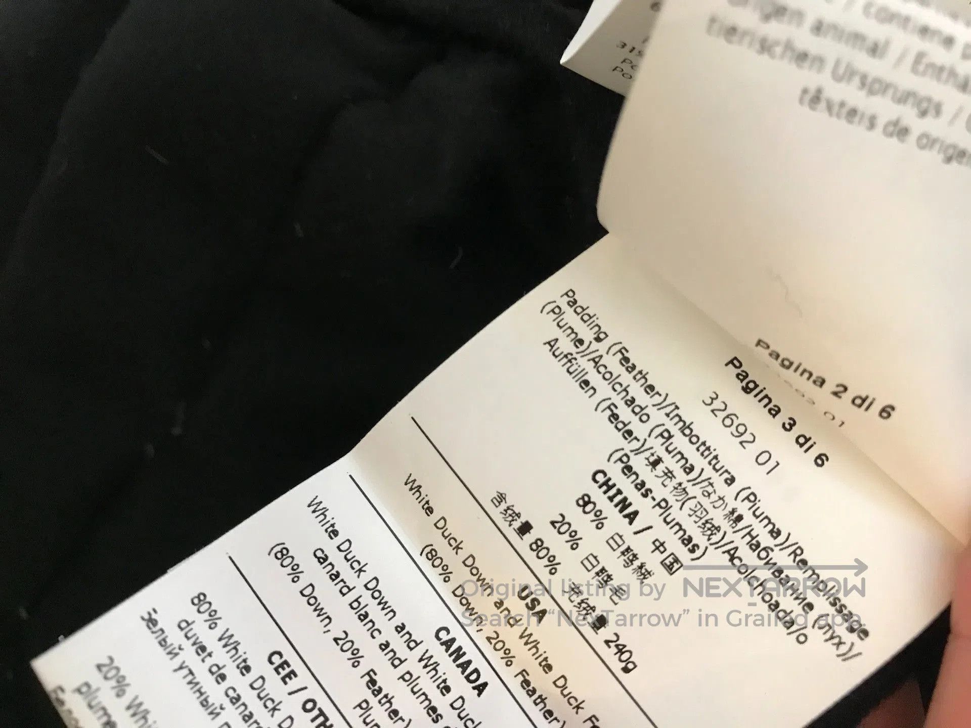 Valentino Valentino Black Down Cloak Coat. Size S / US 4 / IT 40 - 9 Thumbnail