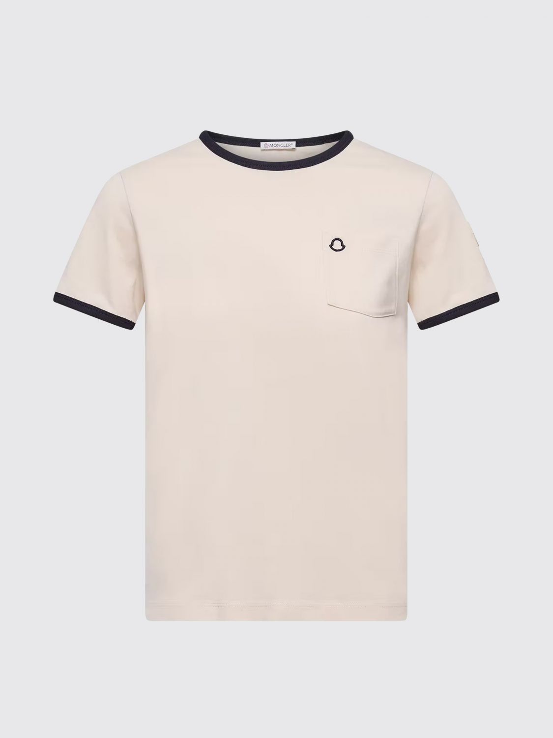 Moncler Moncler T-Shirt Woman White Size XL / US 12-14 / IT 48-50 - 1 Thumbnail