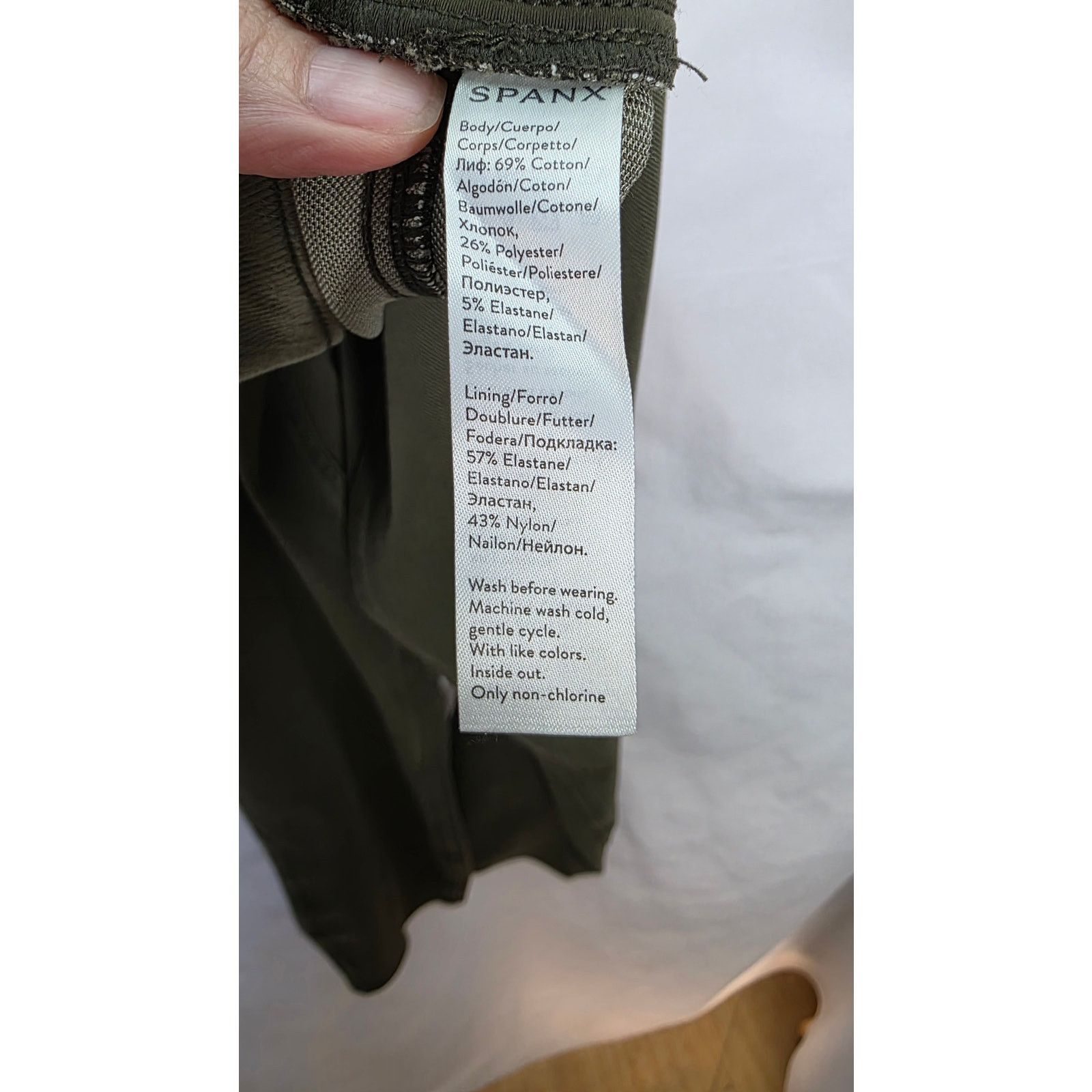 Spanx Spanx Od Green Jean-ish Leggings Jeggings Pants Size XL Size 34" / US 12 / IT 48 - 5 Thumbnail