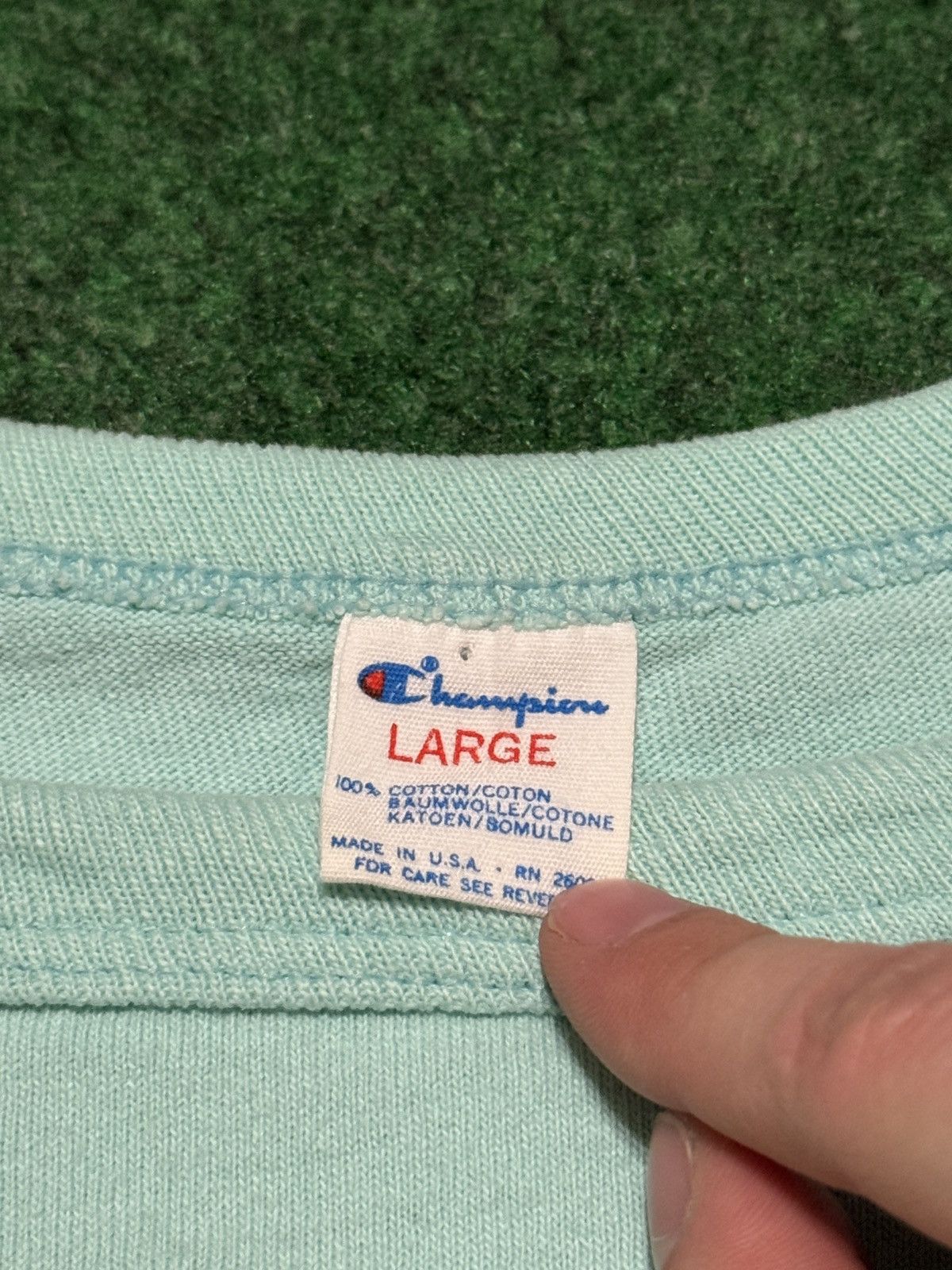 Champion Vintage Notre Dame Irish Champion 80s 90s Lrg 21x25 T Shirt Size L / US 10 / IT 46 - 3 Thumbnail