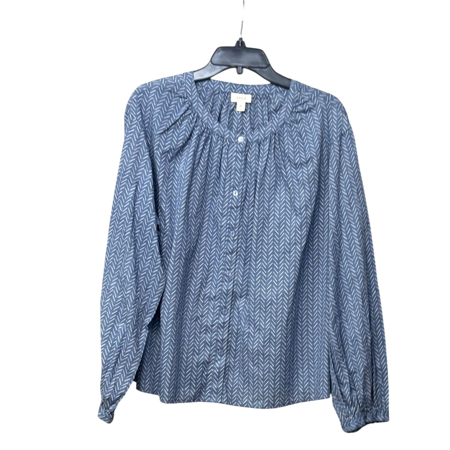 Other a.n.a. women’s Button Down Plead Scoop Neckline Printed Wove Size XL / US 12-14 / IT 48-50 - 1 Thumbnail