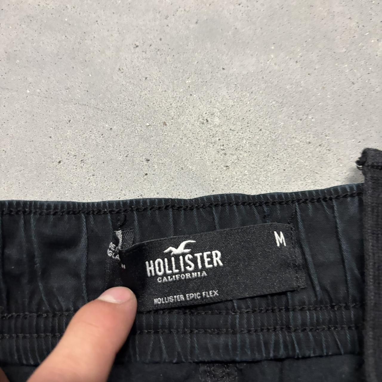 Japanese Brand × Vintage Crazy Vintage Y2K/2000s Grunge Black Streetwear Essential Cargo Pants! Size US 30 / EU 46 - 7 Thumbnail