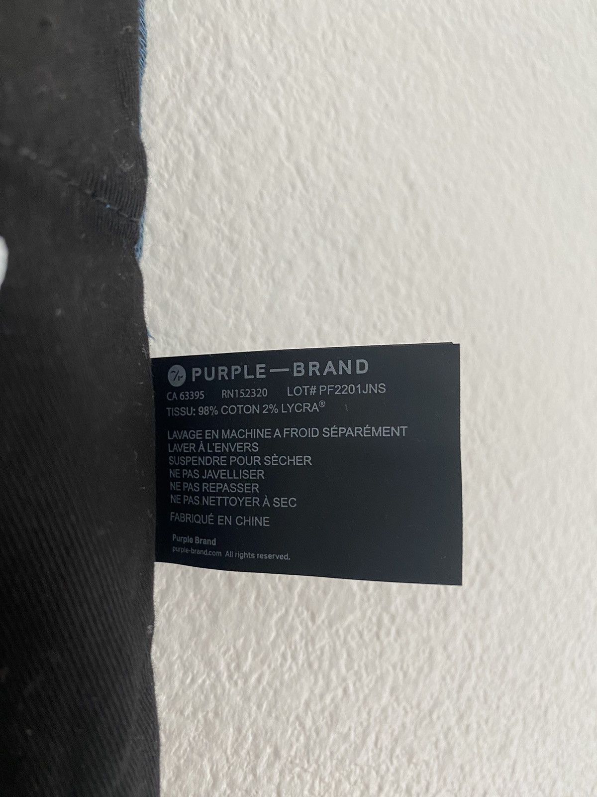 Purple Brand PURPLE BRAND : Style No.P001 Size US 33 - 12 Thumbnail