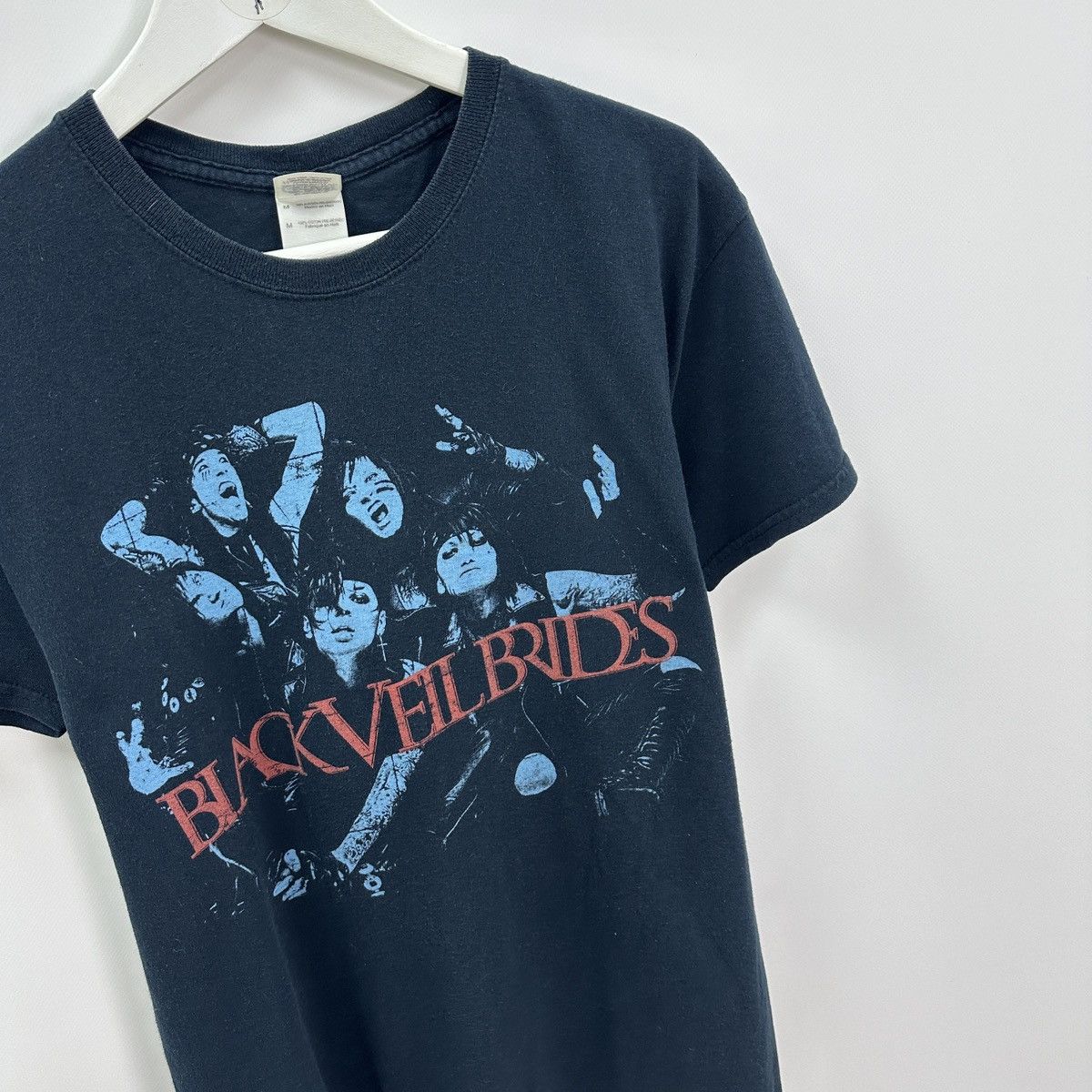 Band Tees Vintage 00s Black Veil Brides rock band tee y2k punk metal Size US M / EU 48-50 / 2 - 4 Thumbnail