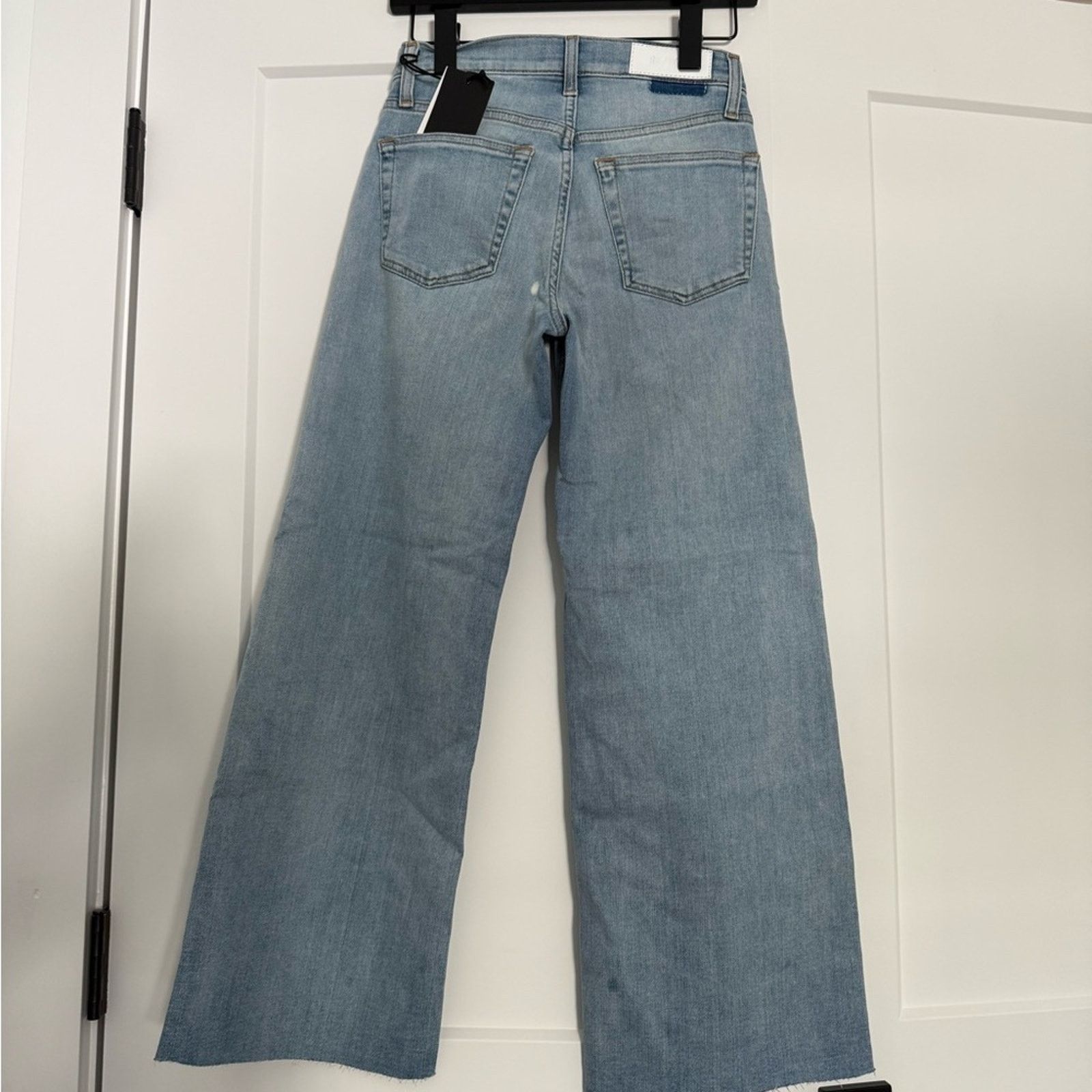 RE/DONE New re/done Mid Rise Wide Leg Crop - 23 - $295 Size 23" - 7 Thumbnail