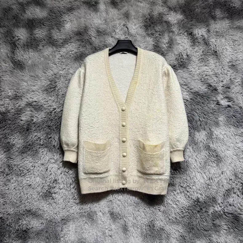 Fendi Fendi Beige Wool Open Cardigan Size XXS / US 00 / IT 34 - 1 Thumbnail
