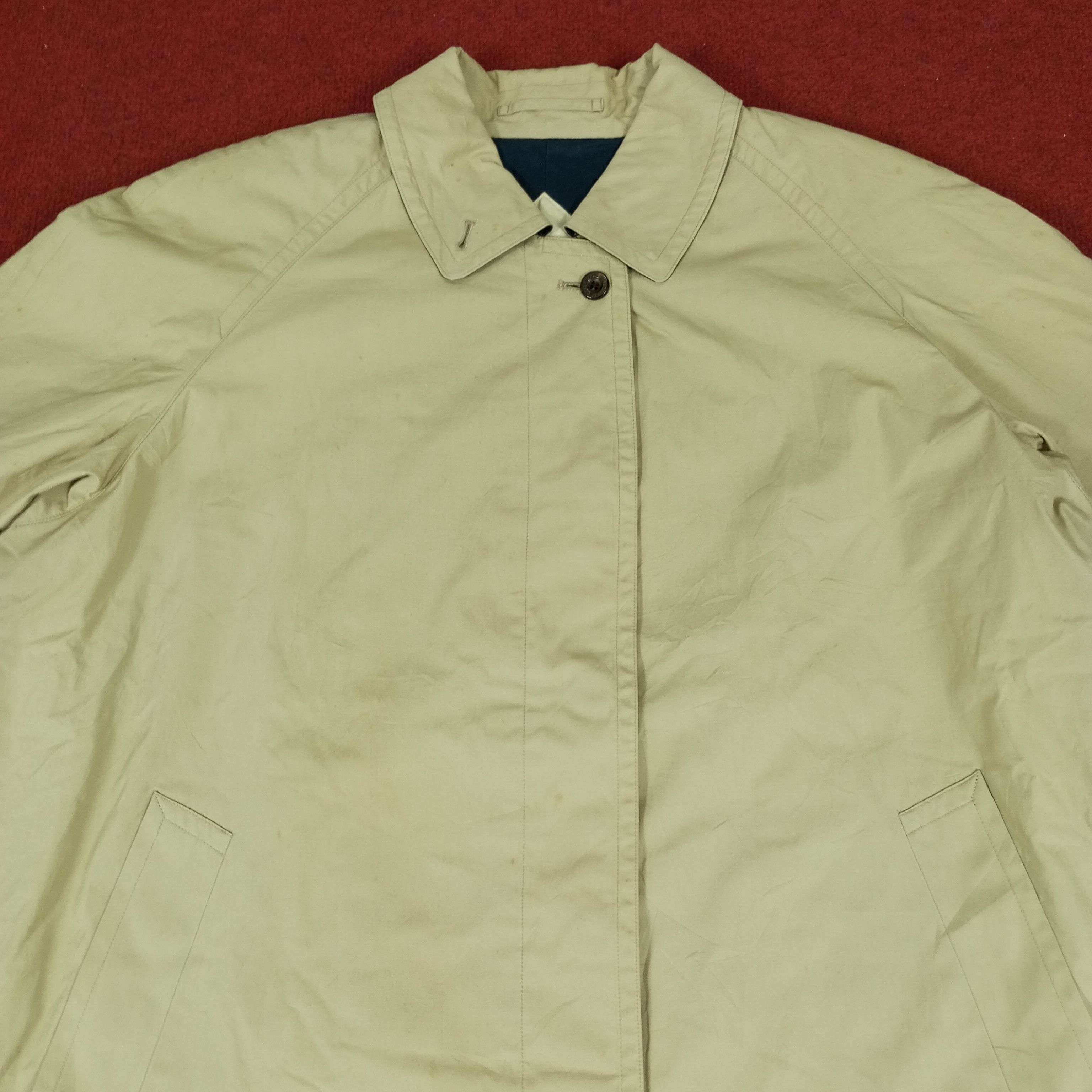 Burberry × Vintage Burberrys Winter Style Design Trench Coat Jacket Size US XL / EU 56 / 4 - 2 Thumbnail