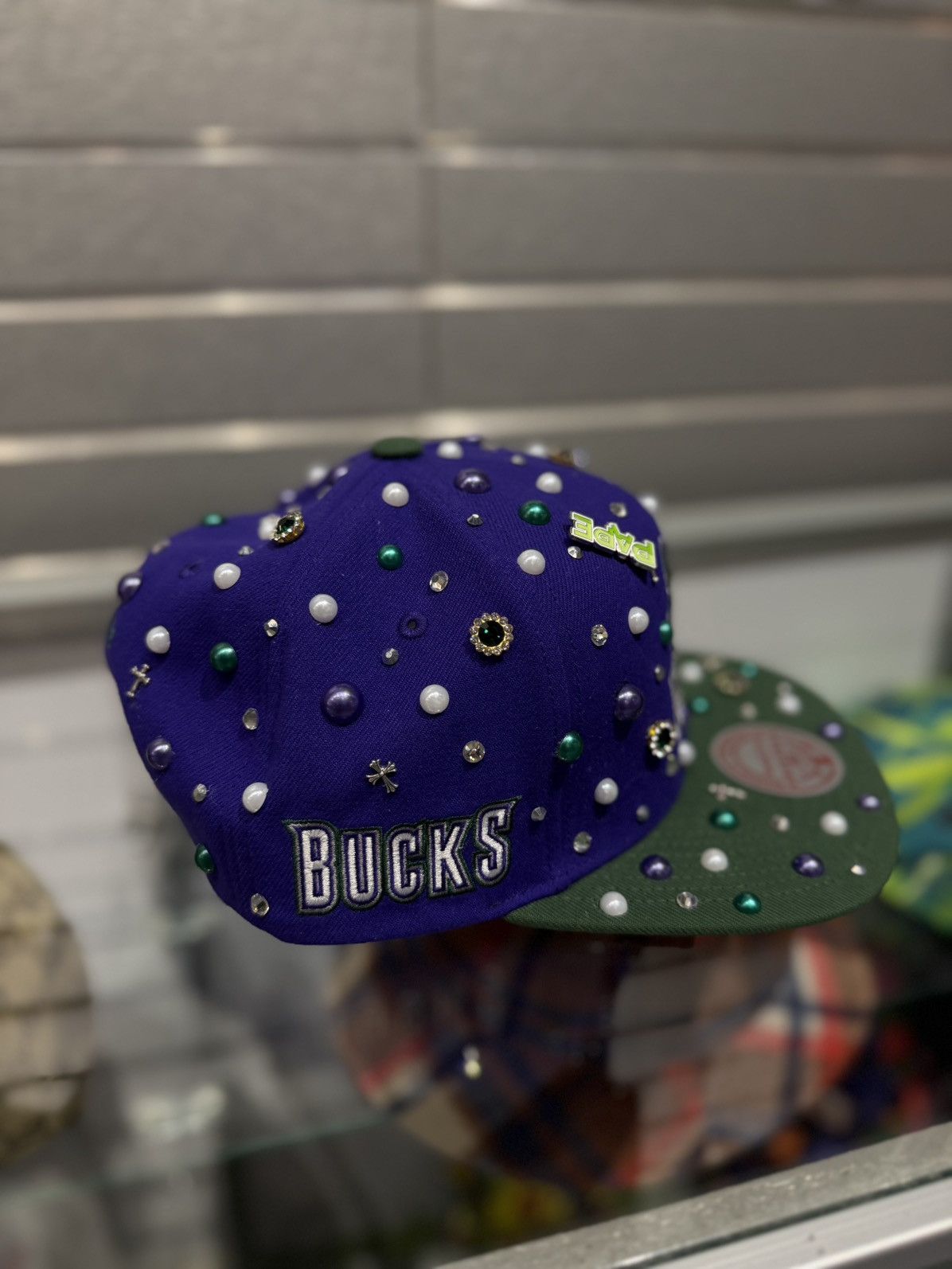 Other PAPE Snapback Hat Stone Crystal Brand New Size ONE SIZE - 5 Thumbnail