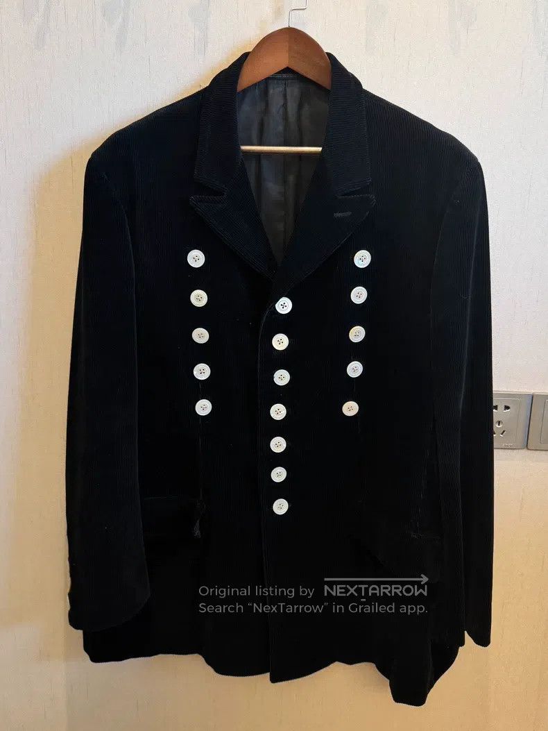 Yohji Yamamoto Yohji Yamamoto 96aw Moonlight White Button jacket Size US S / EU 44-46 / 1 - 1 Thumbnail