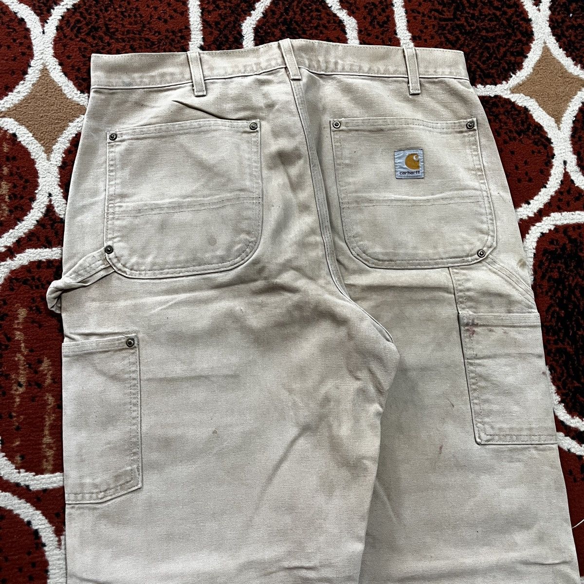 Carhartt 1990s Carhartt Double Knee Pants Size US 34 / EU 50 - 3 Thumbnail