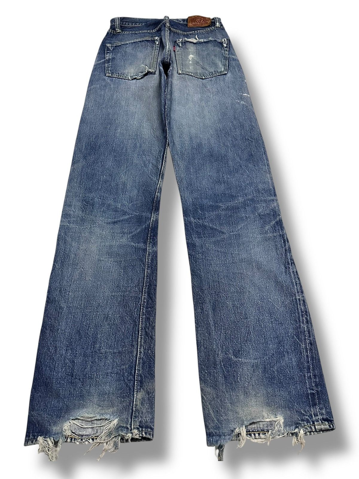 Skull Jeans by an Alchemist Rare SKULL Jeans By An Alchemist Selvedged 5002xx Distressed Size US 28 / EU 44 - 2 Thumbnail