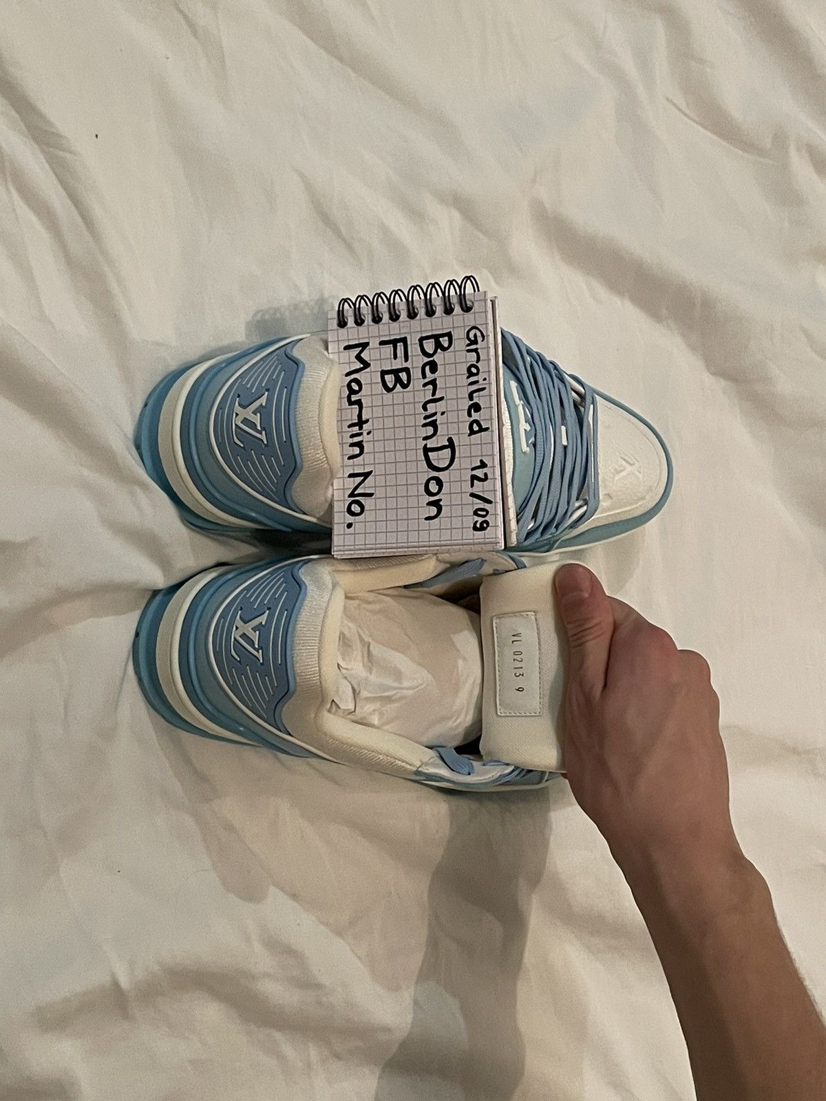 Louis Vuitton Louis Vuitton Trainer Ciel (Virgil Abloh) Size US 9 / EU 42 - 6 Thumbnail
