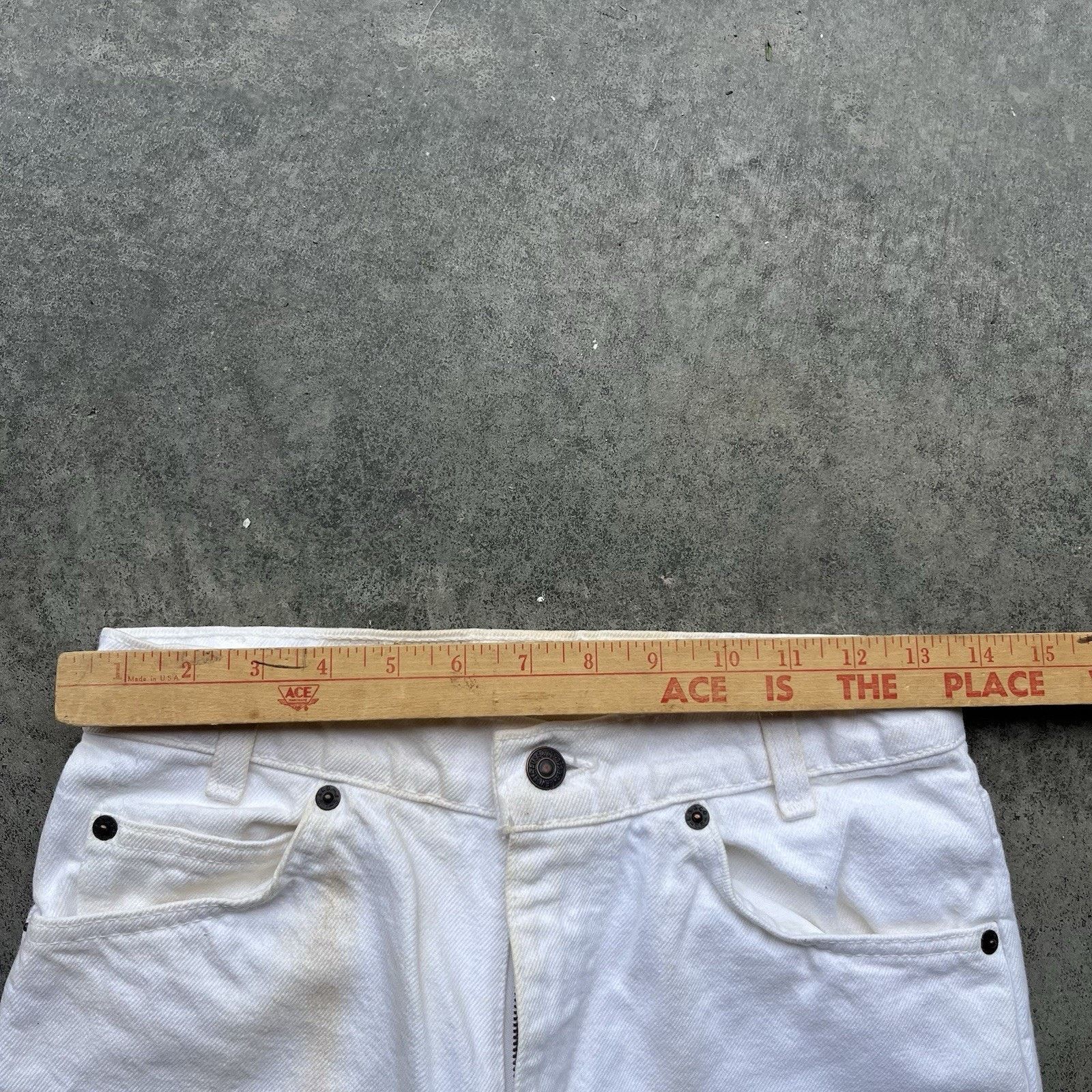 Levi's Vintage 90’s Levi’s 550 Orange Tab Jeans Men’s 28 X 30 Stude Size US 28 / EU 44 - 5 Thumbnail