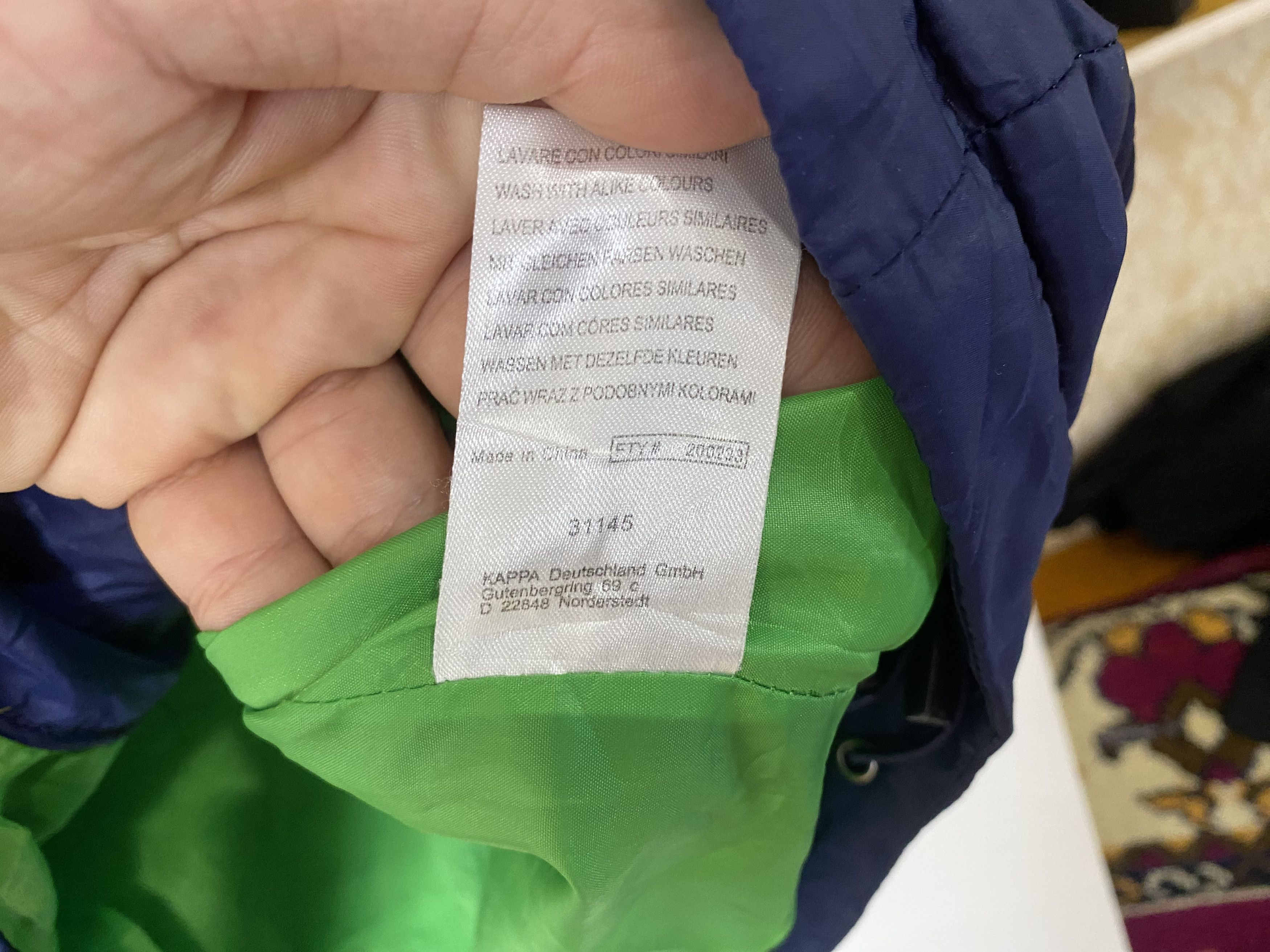 Kappa VFL WOLFSBURG TRAINING FOOTBALL SOCCER WINTER JACKET Size US L / EU 52-54 / 3 - 8 Thumbnail