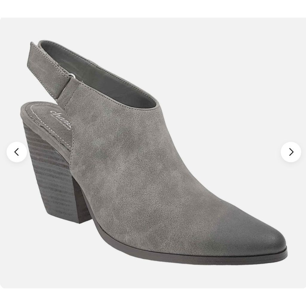 Other Charles by Charles David Slingback Booties Nirvana Slate Gre Size US 9.5 / IT 39.5 - 1 Thumbnail